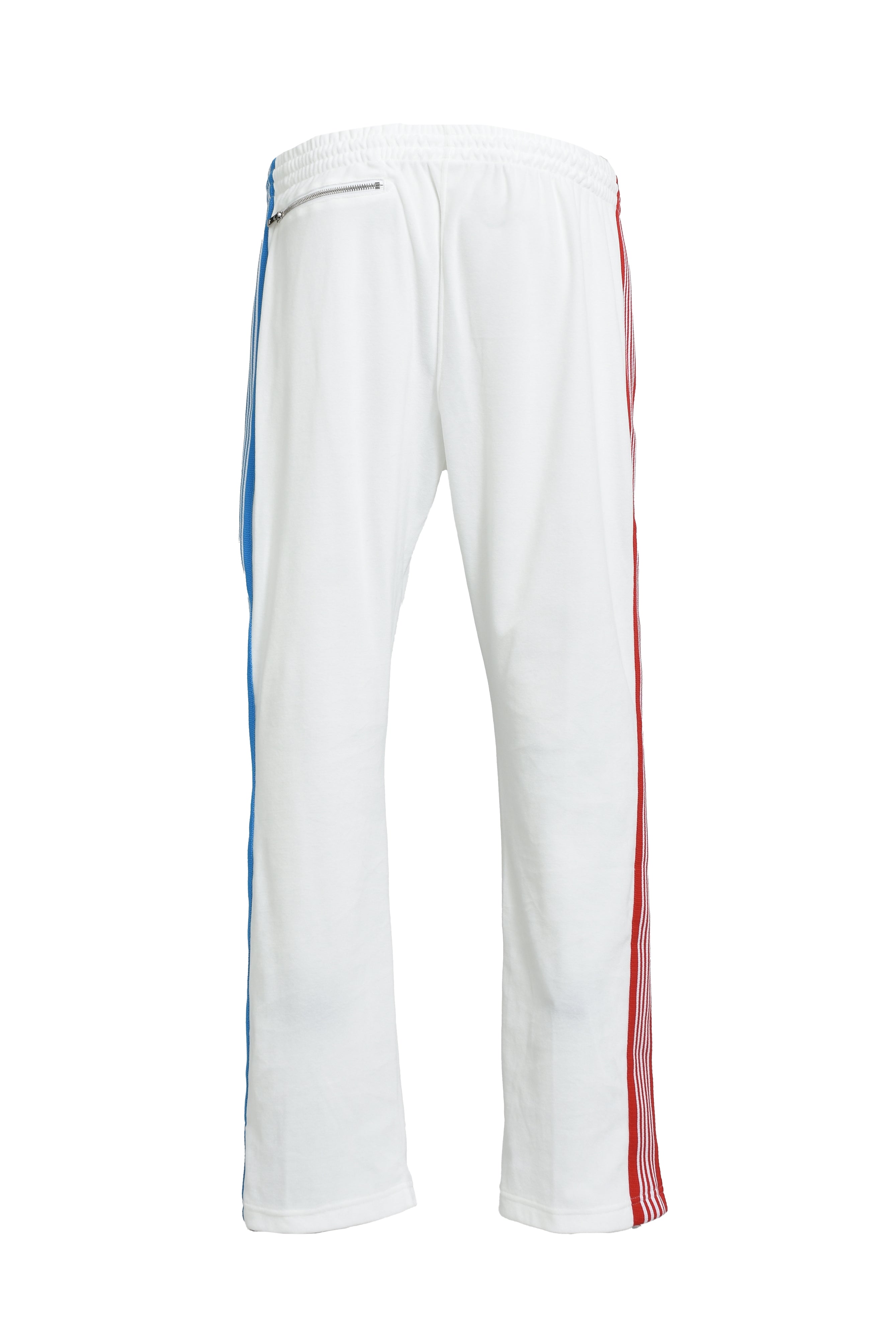 Needles NARROW TRACK PANT - C/PE VELOUR / WHITE – BREATH - サイズ