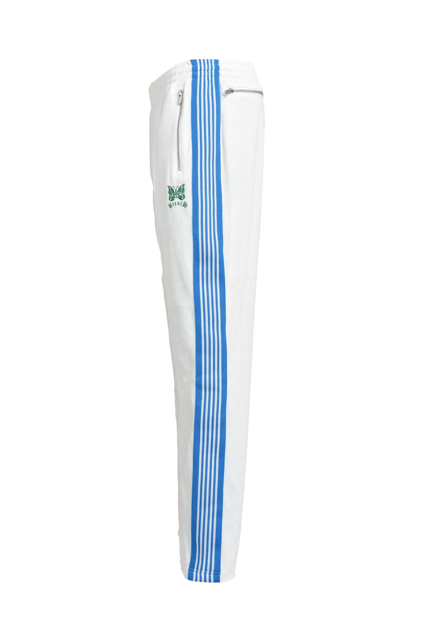 × Needles NARROW TRACK PANT - C/PE VELOUR / WHITE