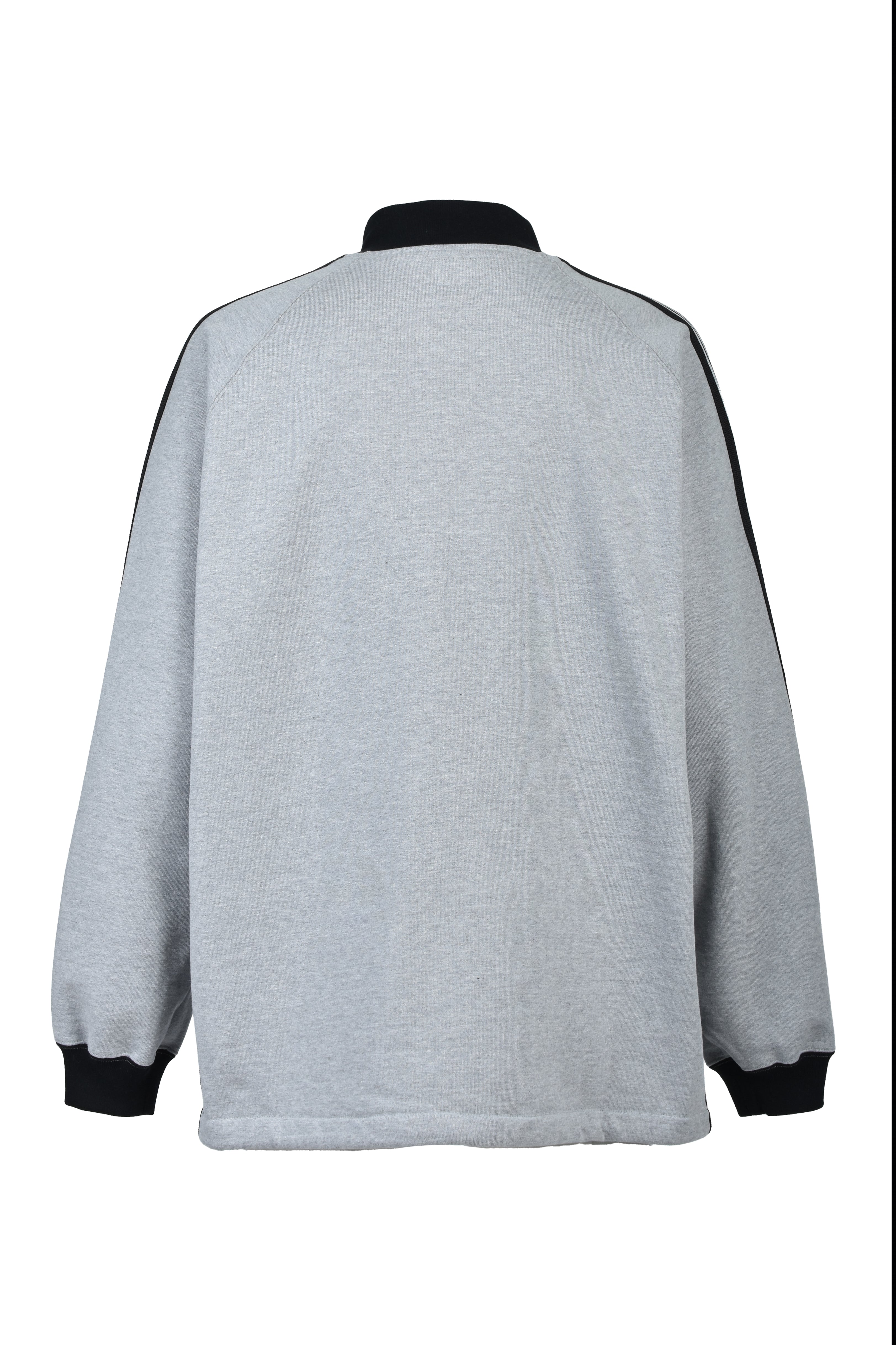 Needles TRACK COACH JACKET - SWEAT / GRY BLK – BREATH - Size 着丈