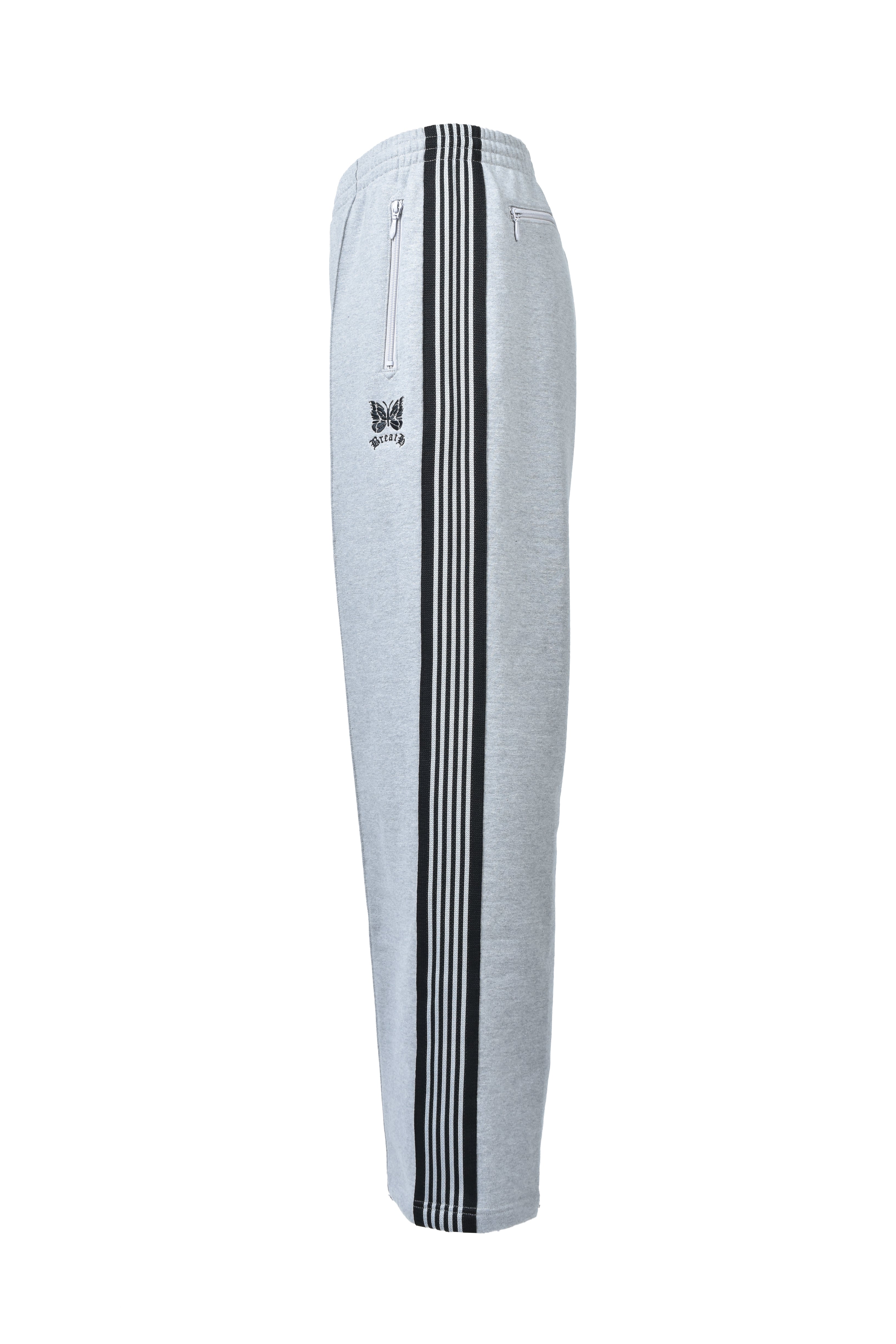 Needles TRACK PANT - SWEAT / GRY BLK – BREATH - サイズ ウエスト