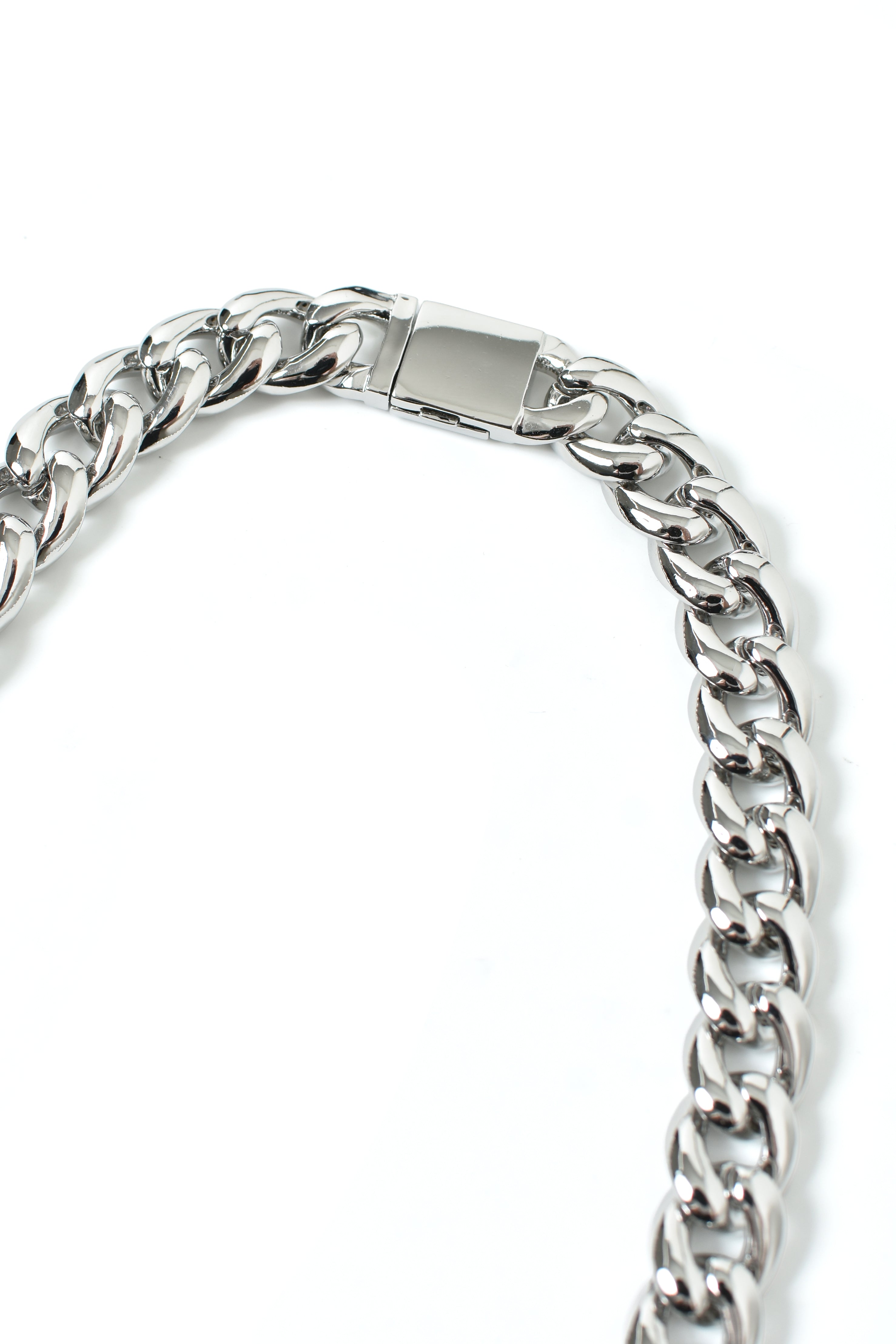BH ZIRCONIA CHAIN NECKLACE / SILVER – BREATH - サイズ 首周(cm) OS