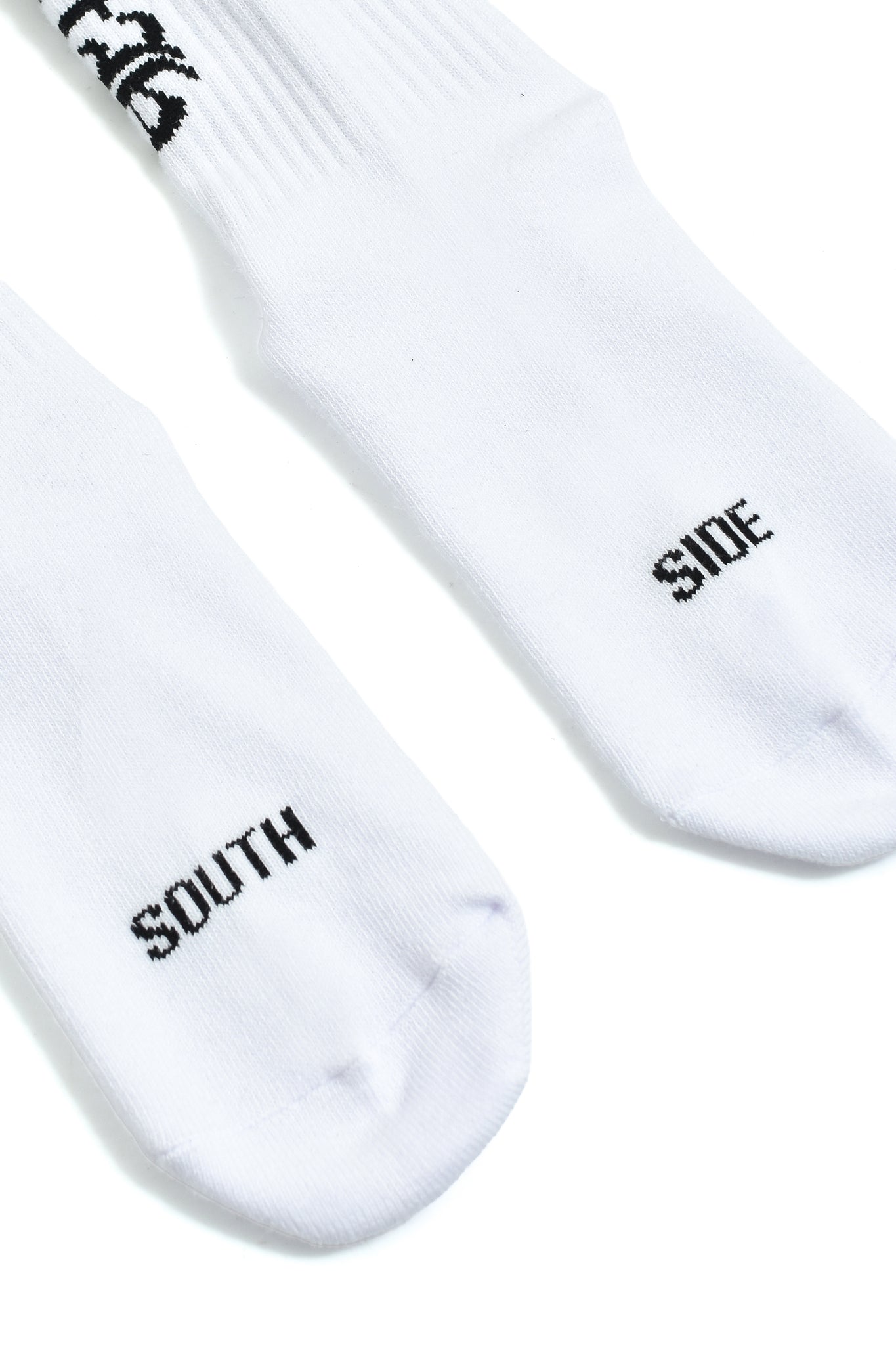 25SSM OLD ENGLISH LOGO SOCKS 2PACK / BLK&WHT