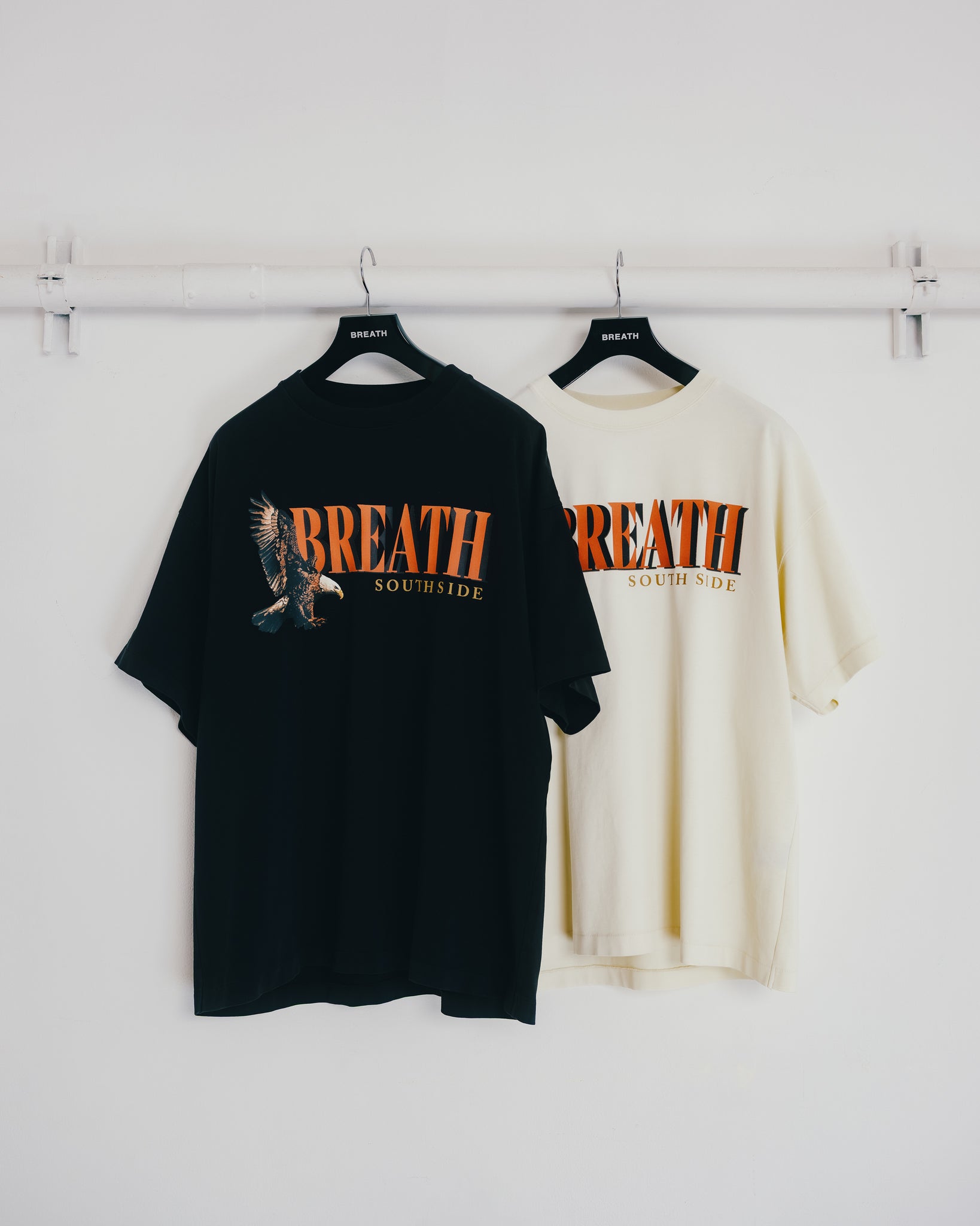 MOTOR EAGLE LOGO TEE / CREAM