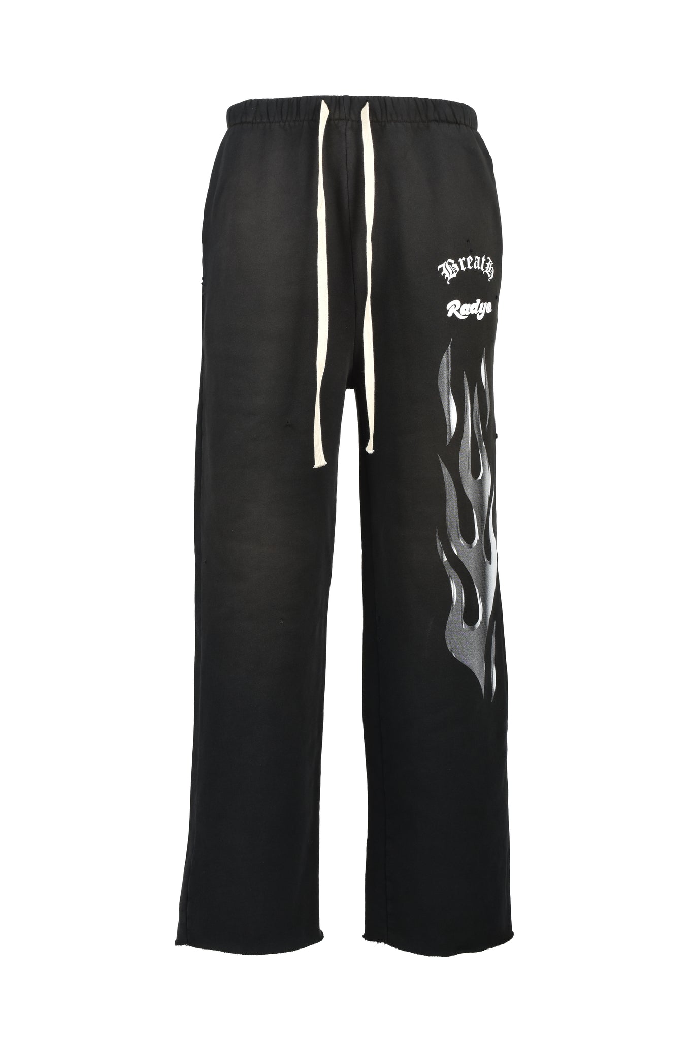 RAD YO! FLAMING EAGLE PANTS / BLACK ｜BREATH ブレス - BAD HOP