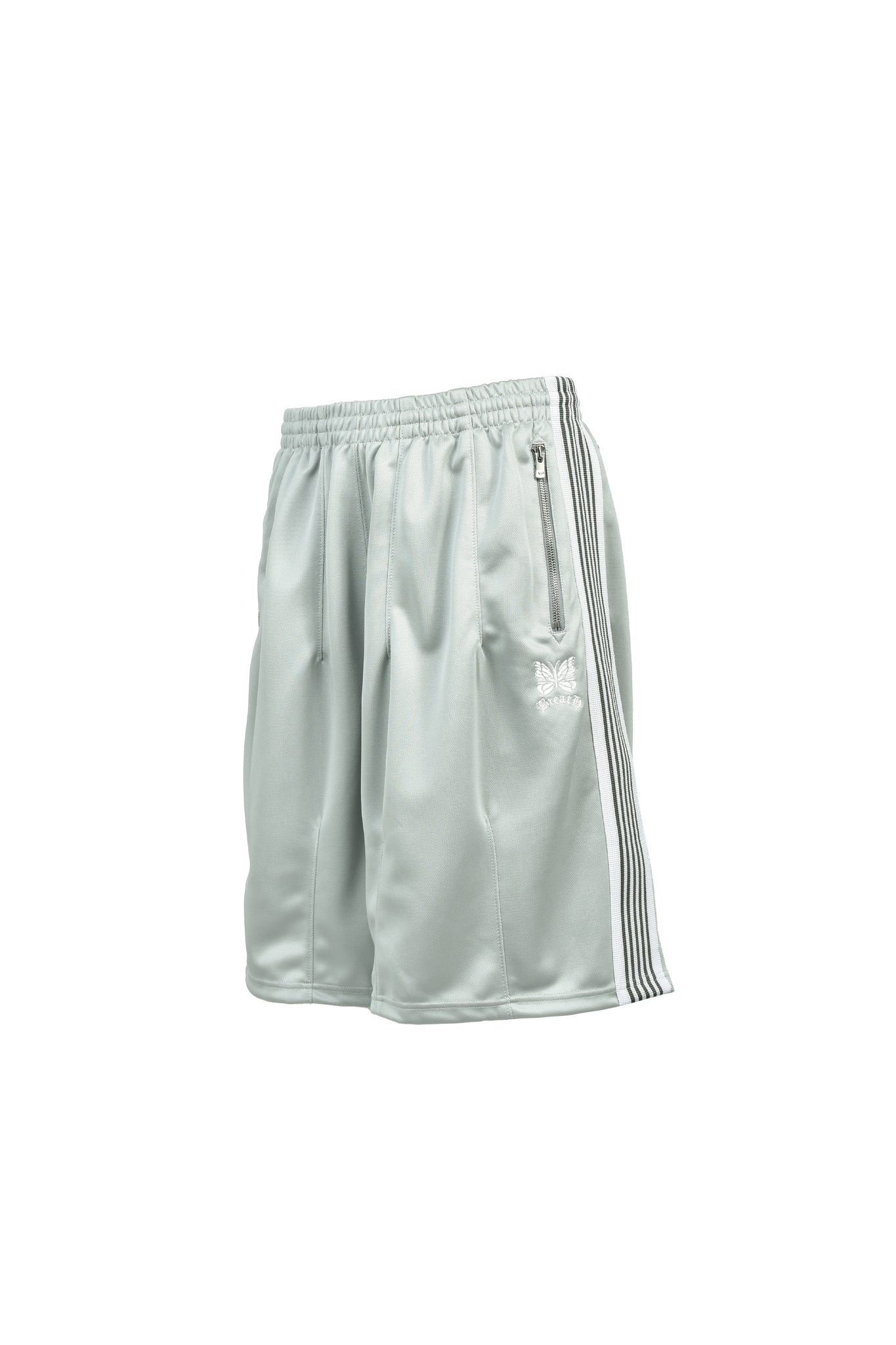 Needles H.D. TRACK SHORT - POLY SMOOTH / GRAY – BREATH - Material
