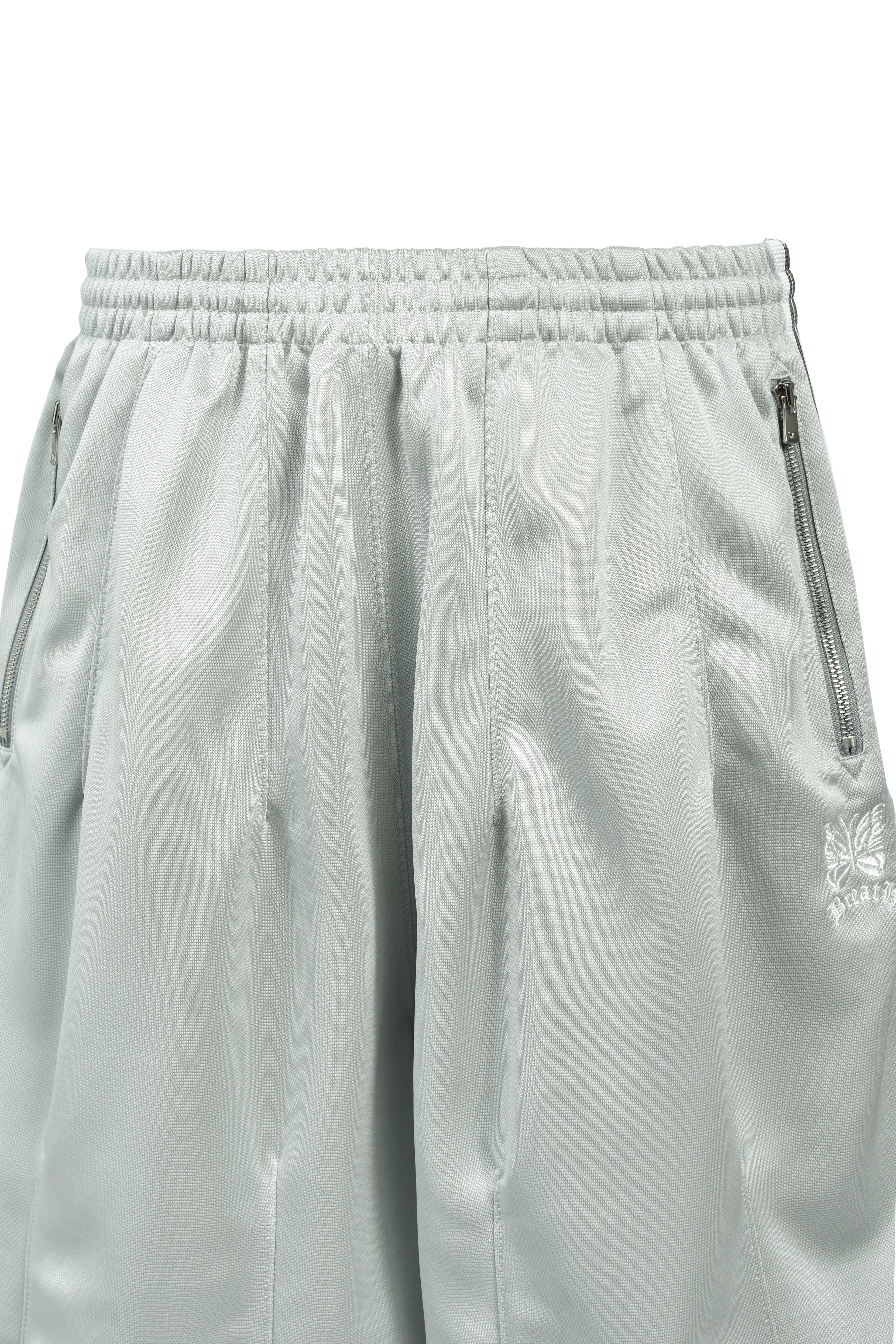 パンツ BREATH x Needles H.D. TRACK SHORT Gray Needles H.D. TRACK SHORT - POLY SMOOTH / GRAY – BREATH - Material