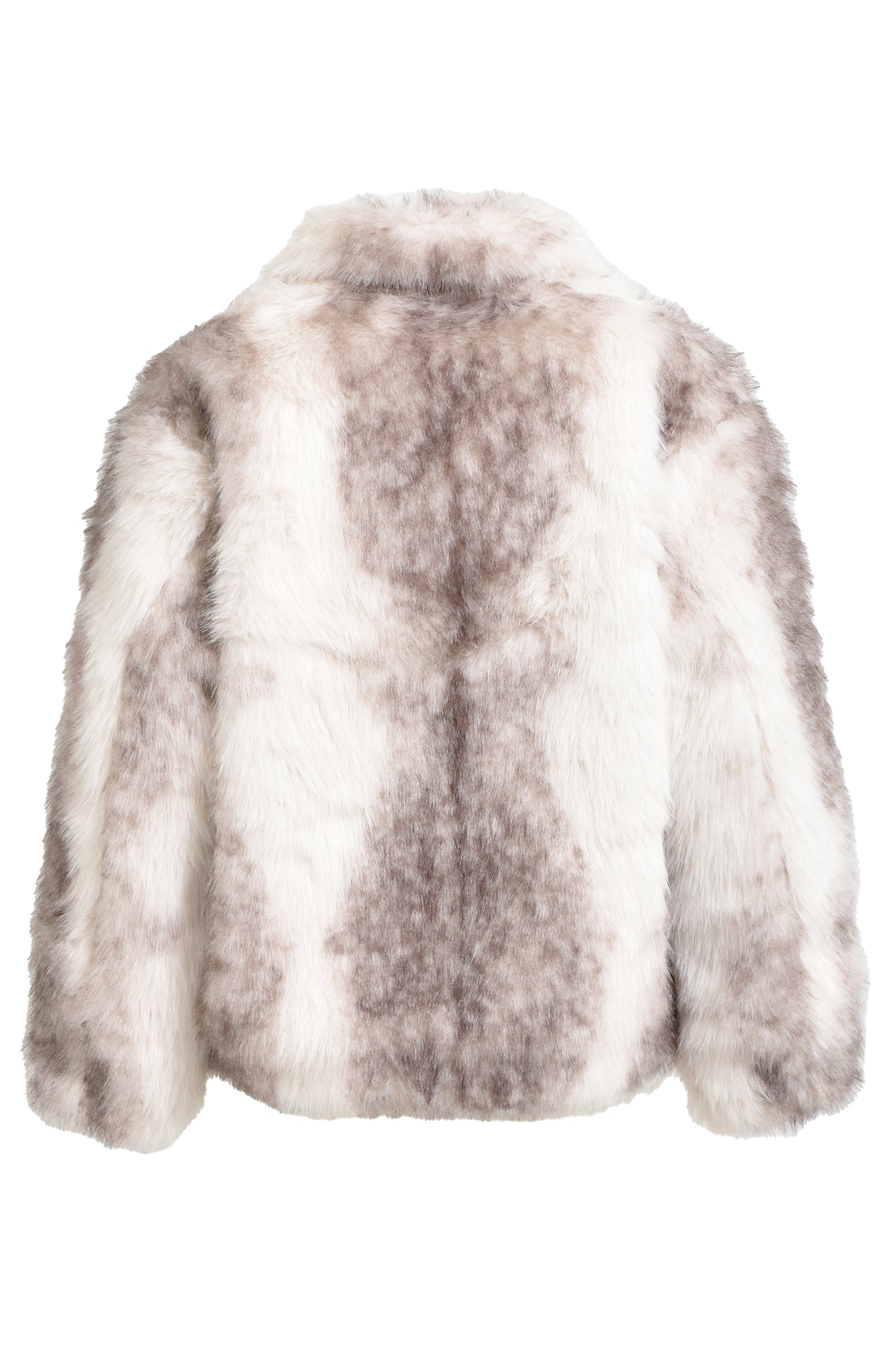 FAUX FUR  JACKET / CREAM