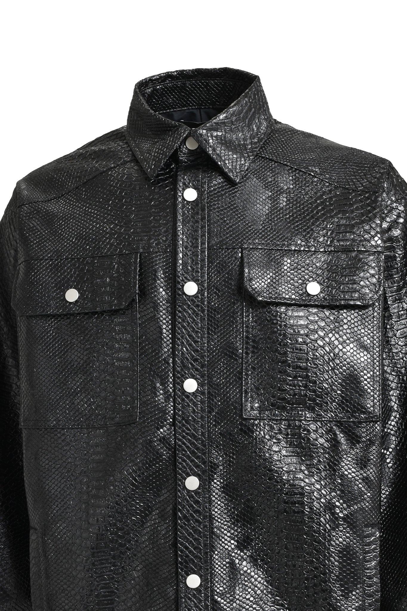 NEWRICH CROCO SHIRT JACKET / CROCODILE