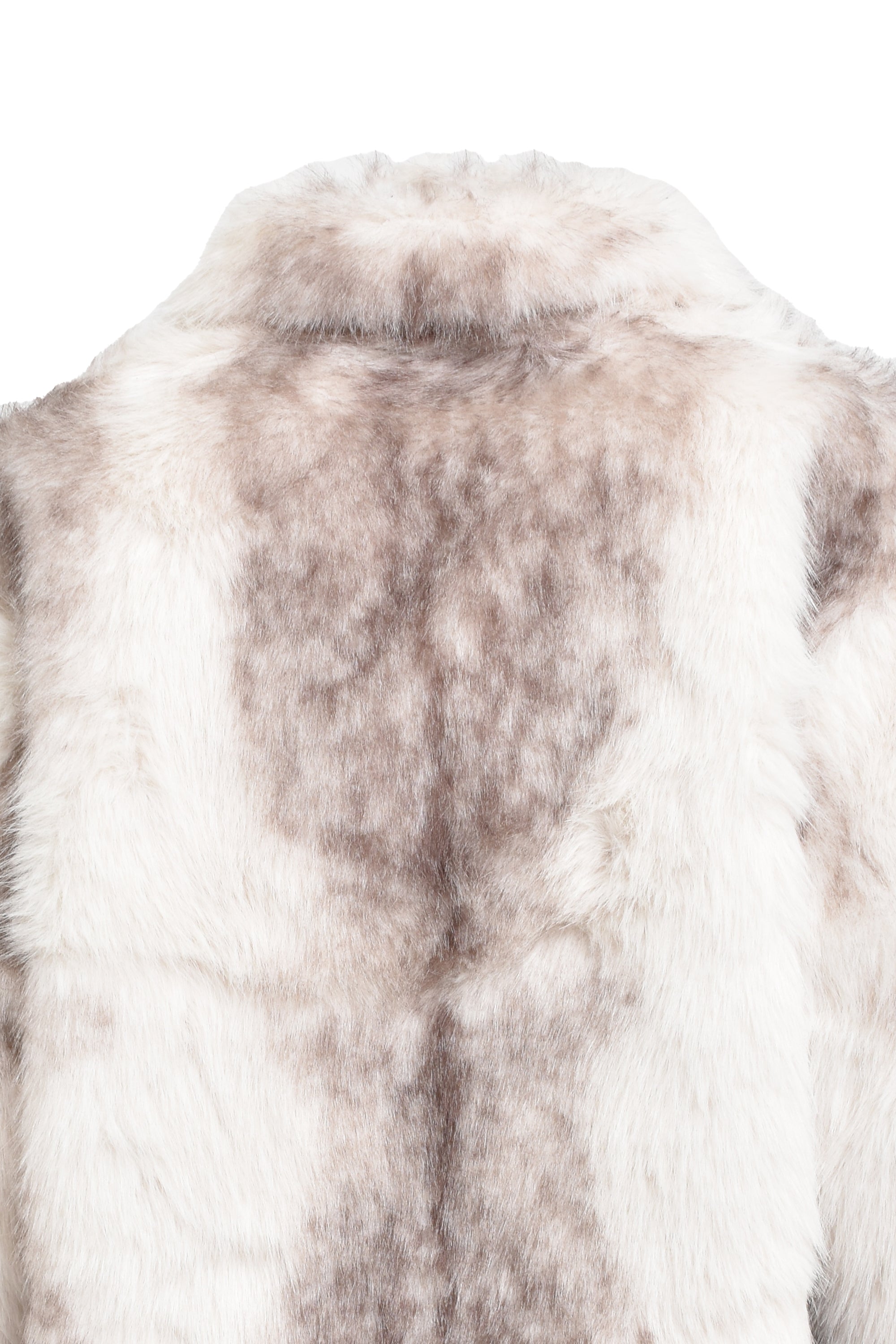 FAUX FUR JACKET / CREAM – BREATH - サイズ 着丈 身幅 肩幅 袖丈 M 