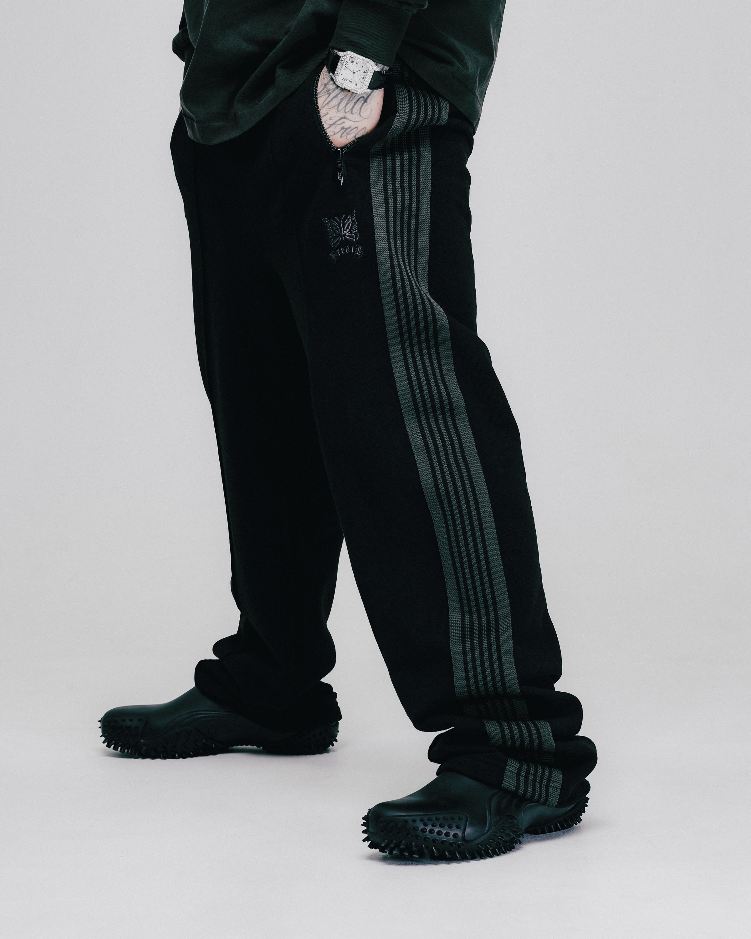 Needles TRACK PANT - SWEAT / GREY – BREATH - サイズ Waist
