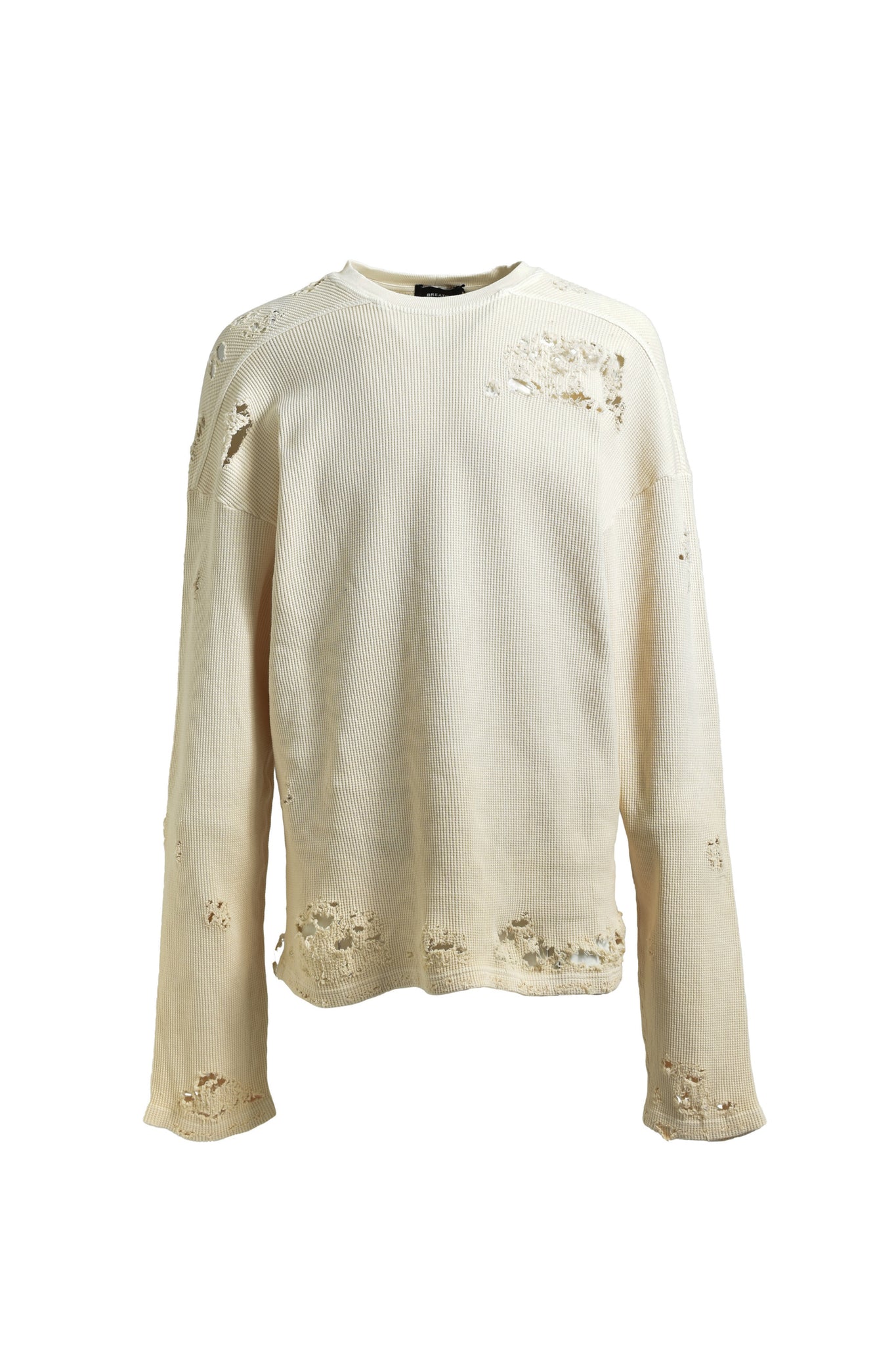 FADE DAMAGE LS TEE / BEIGE
