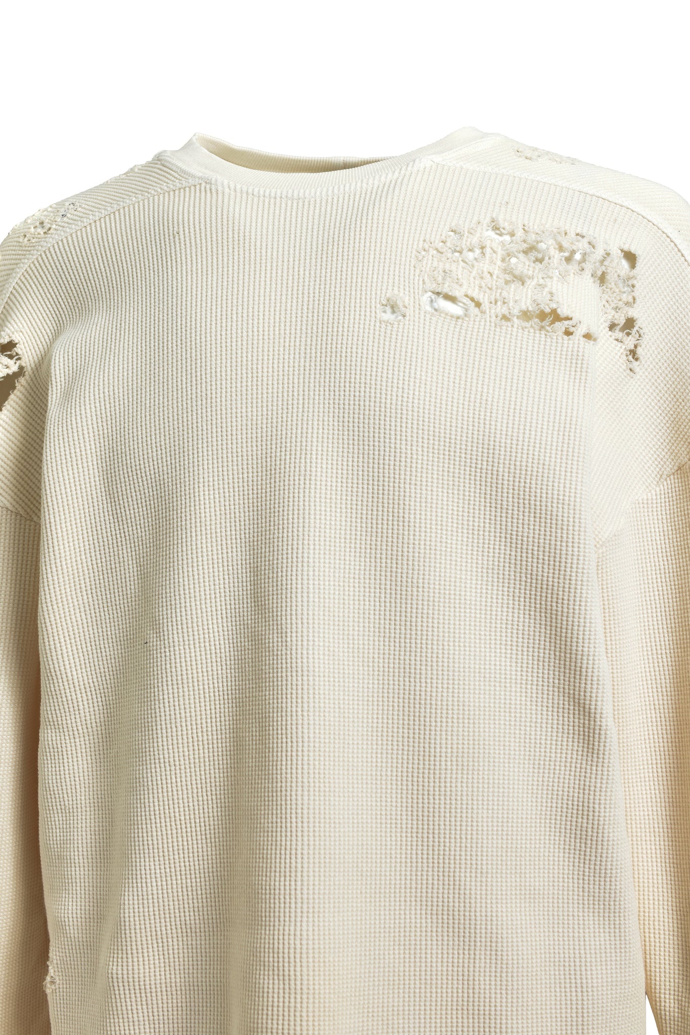 FADE DAMAGE LS TEE / BEIGE