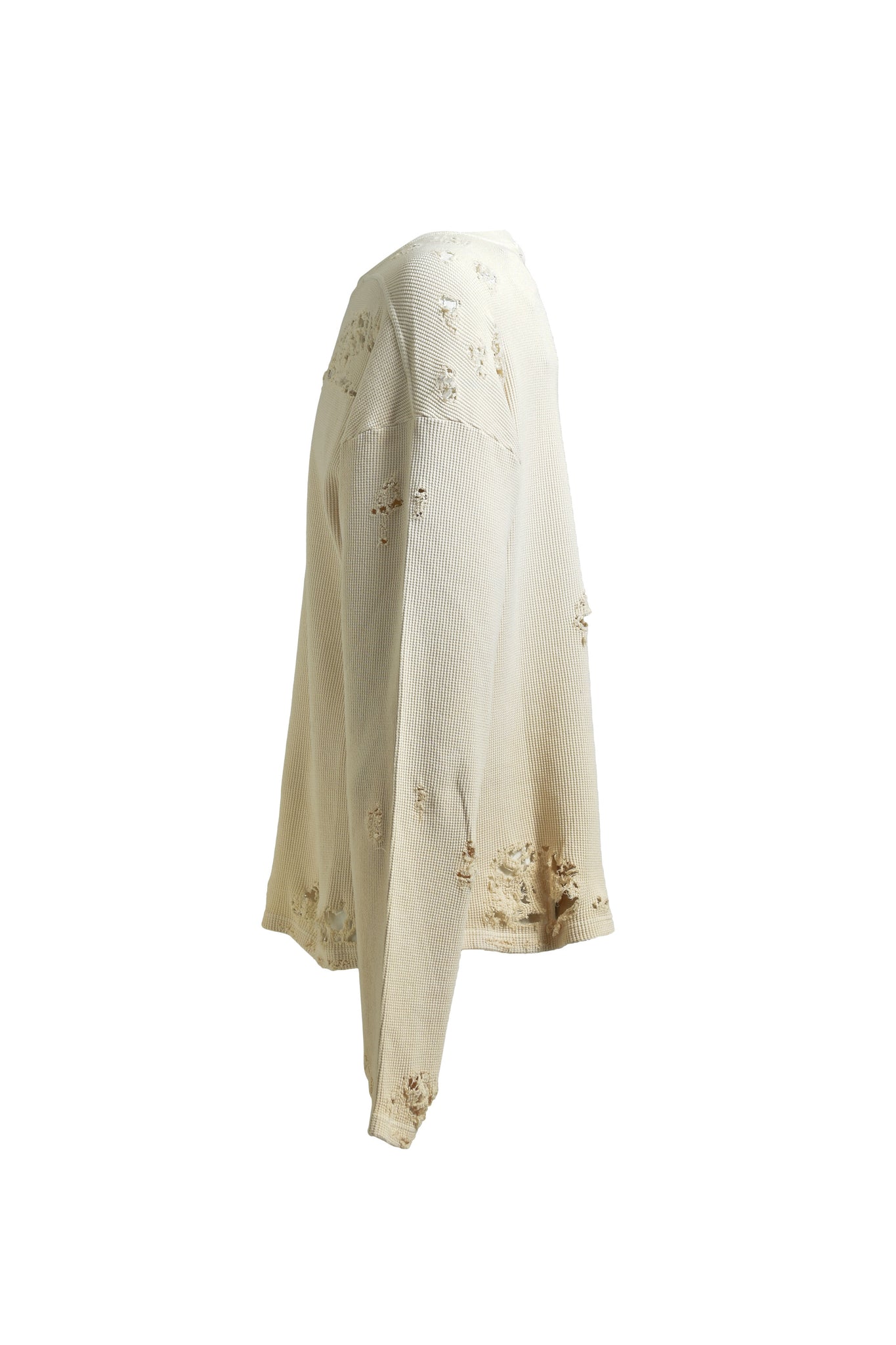 FADE DAMAGE LS TEE / BEIGE