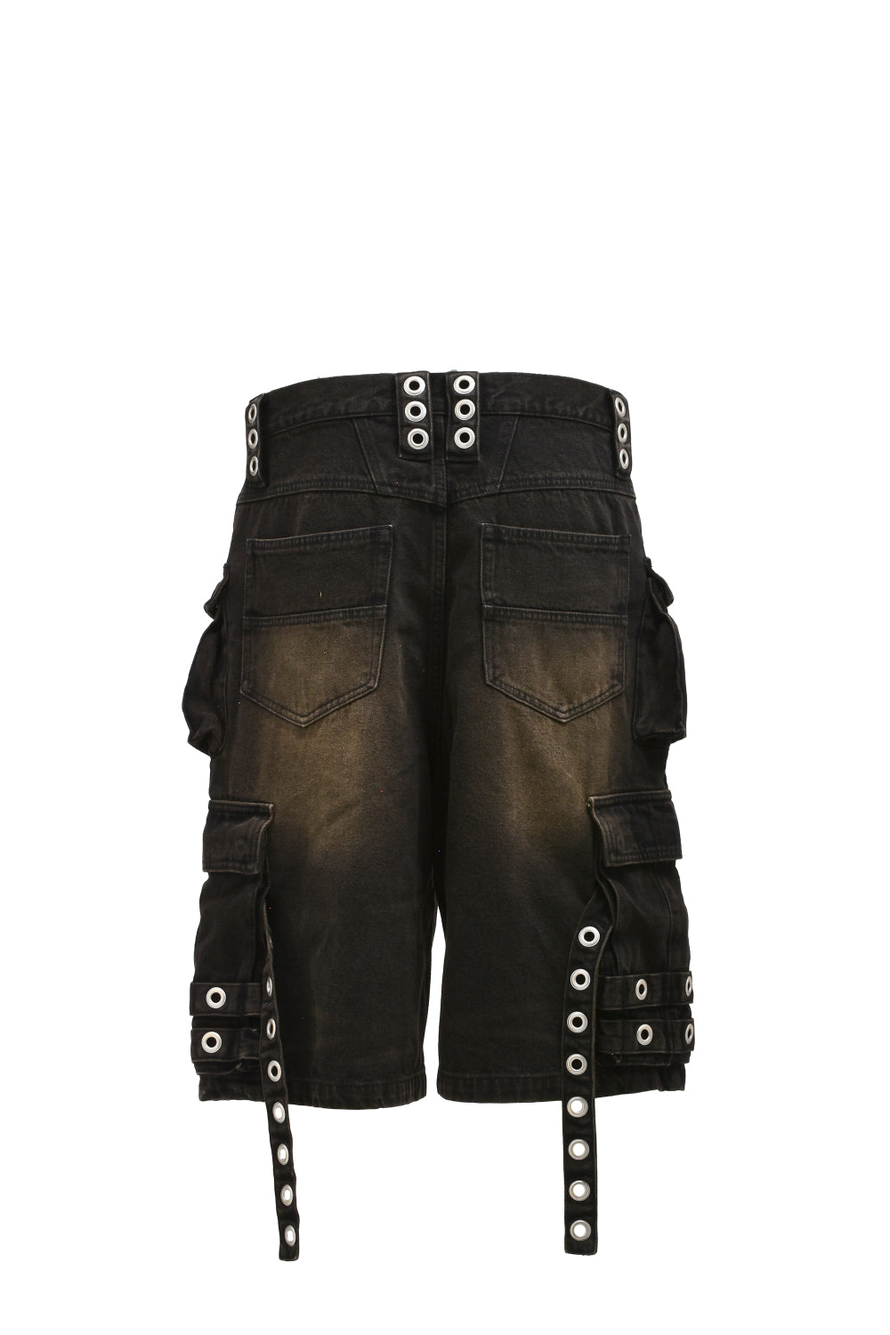 SUICIDE DENIM SHORTS / BLACK