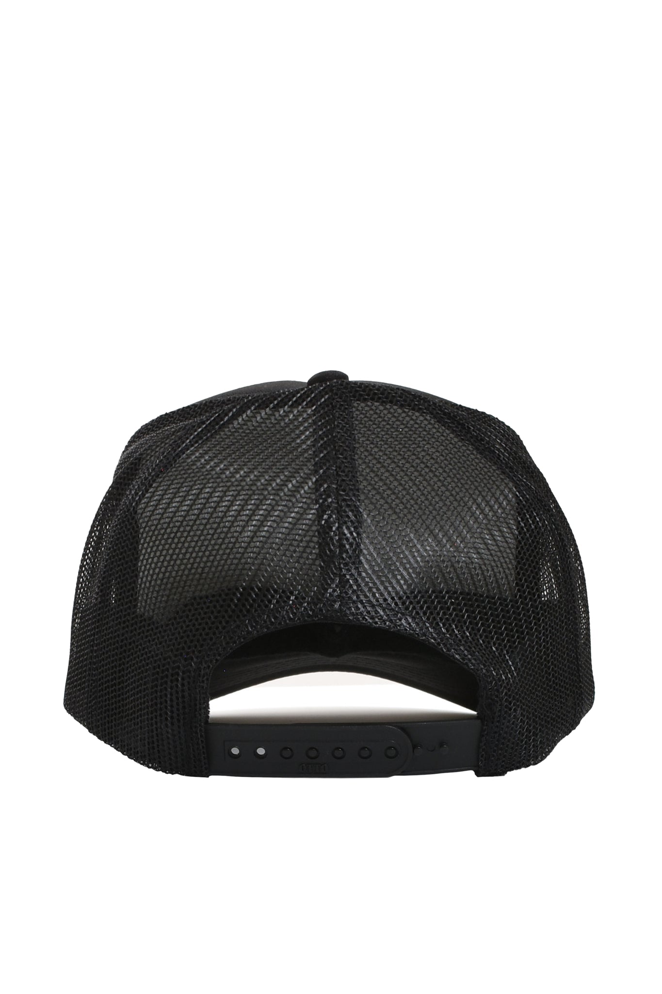 WING LOGO 3D MESH CAP / BLACK BLACK