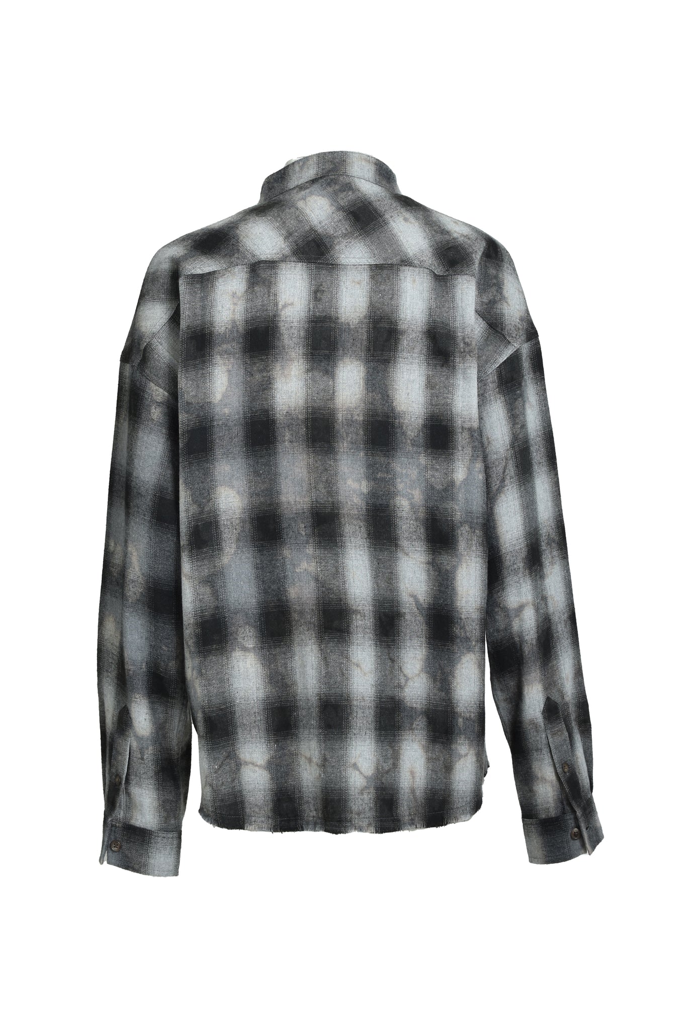 COLLAR LESS SHIRT / BLACK