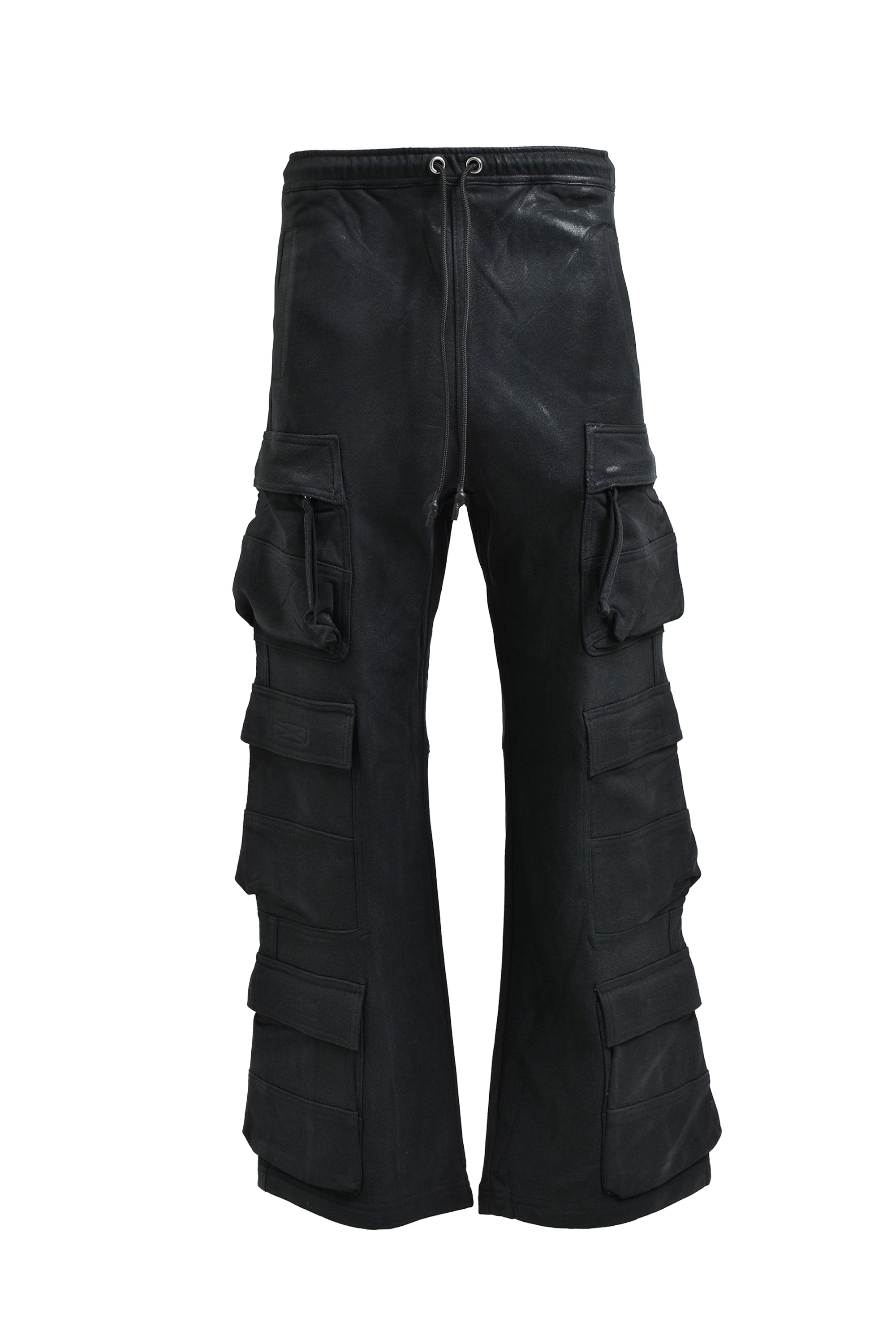 COATING TRIPLE CARGO PANTS / BLACK – BREATH - サイズ Waist Front Rise ...