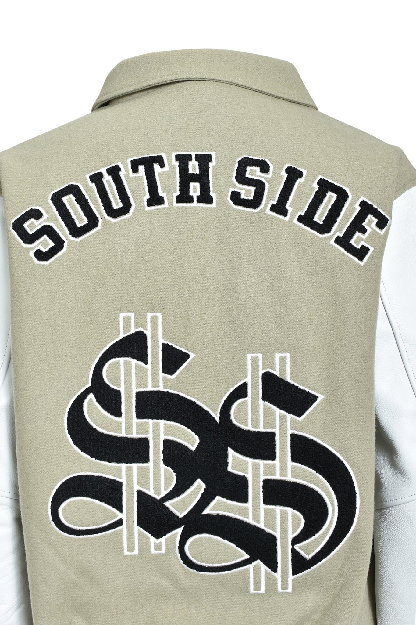 BH PATCH STADIUM JACKET / BEIGE