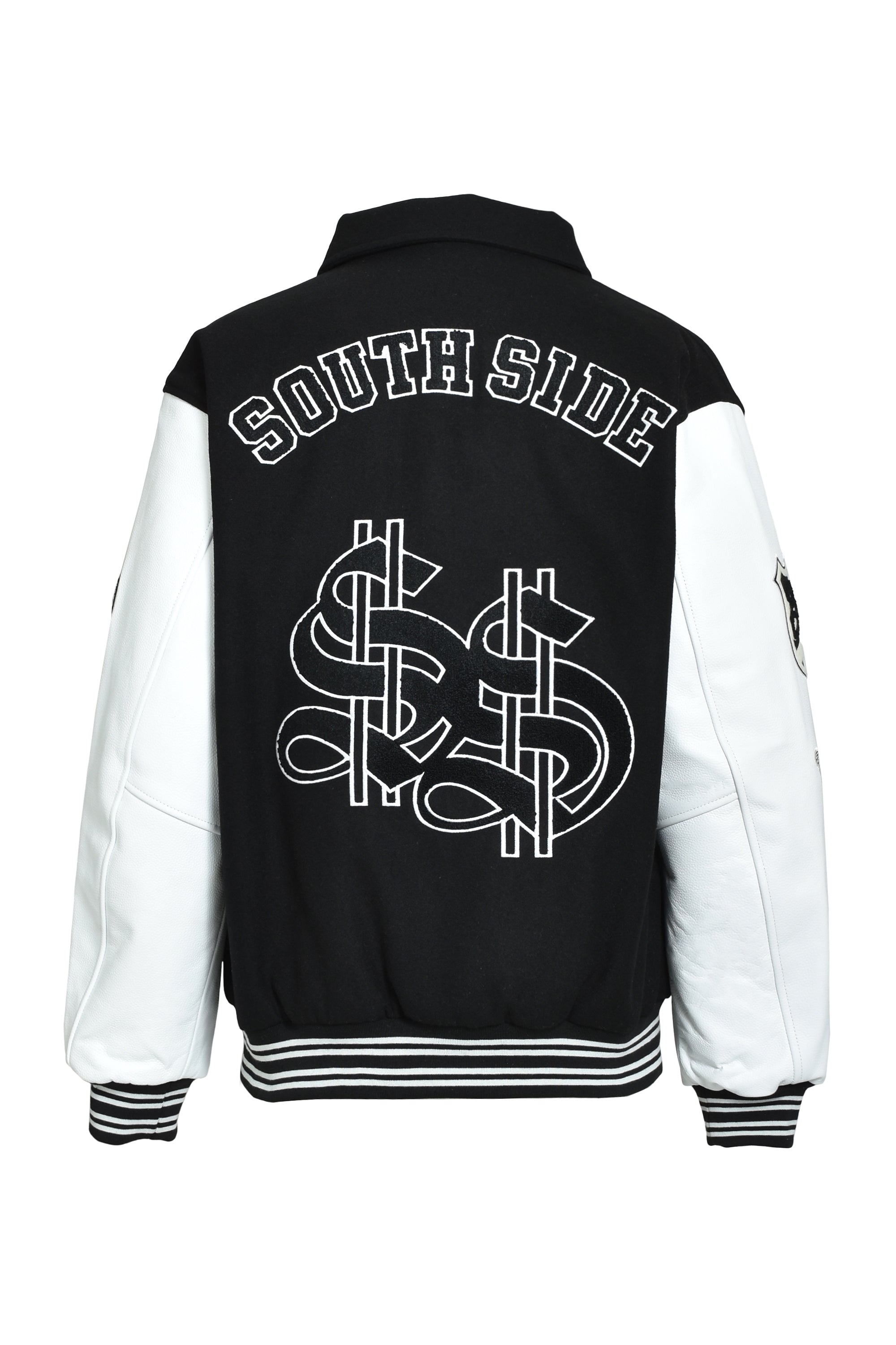 BH PATCH STADIUM JACKET / BLACK – BREATH - サイズ 着丈 身幅