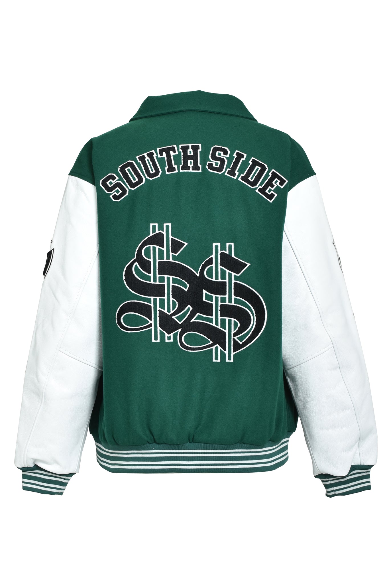 BH PATCH STADIUM JACKET / GREEN