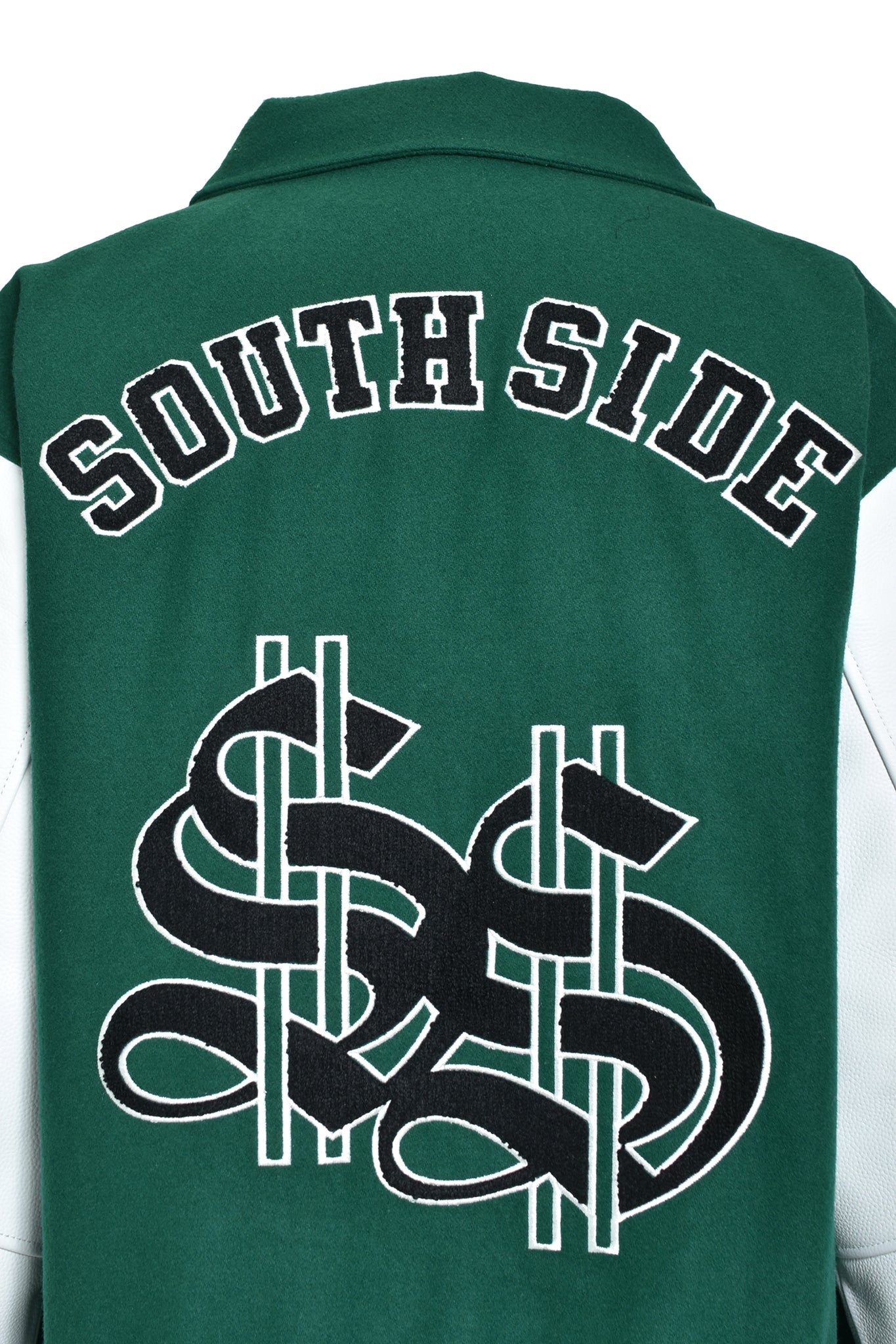 BH PATCH STADIUM JACKET / GREEN