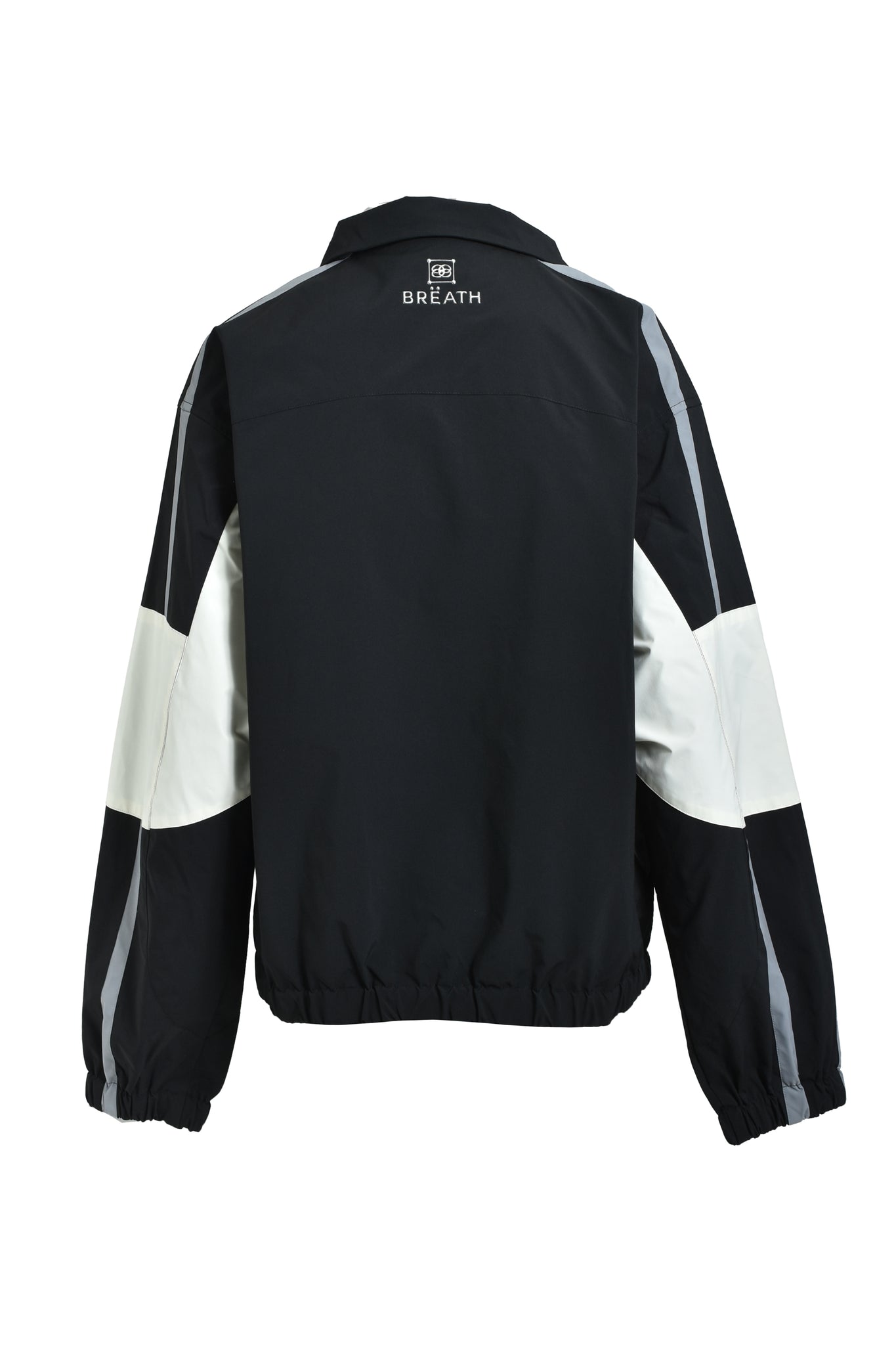 CREST LOGO WARM UP JACKET / BLACK