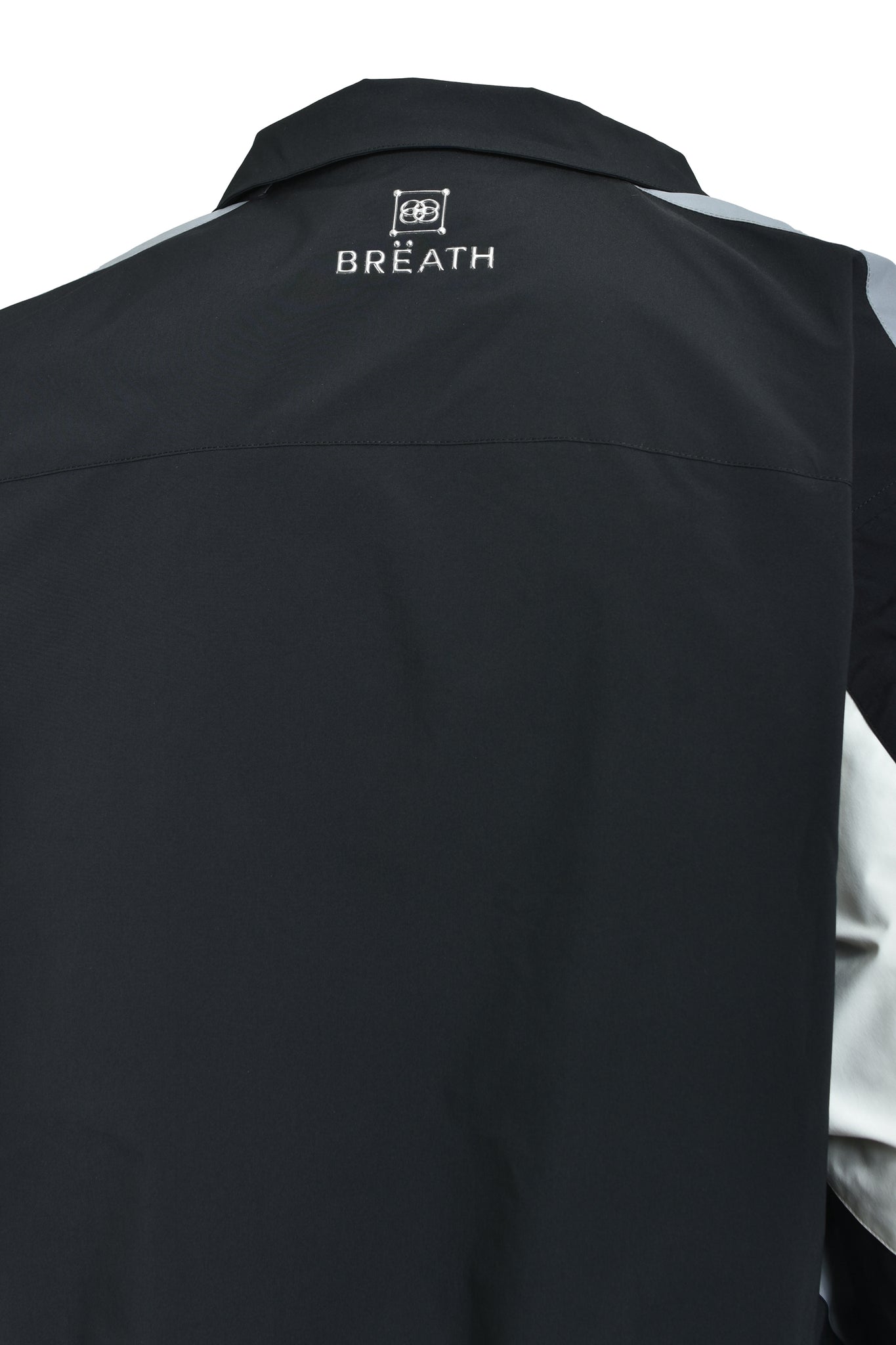 CREST LOGO WARM UP JACKET / BLACK