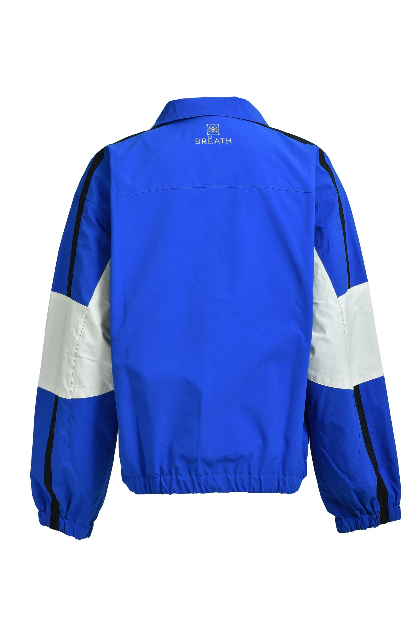 CREST LOGO WARM UP JACKET / BLUE