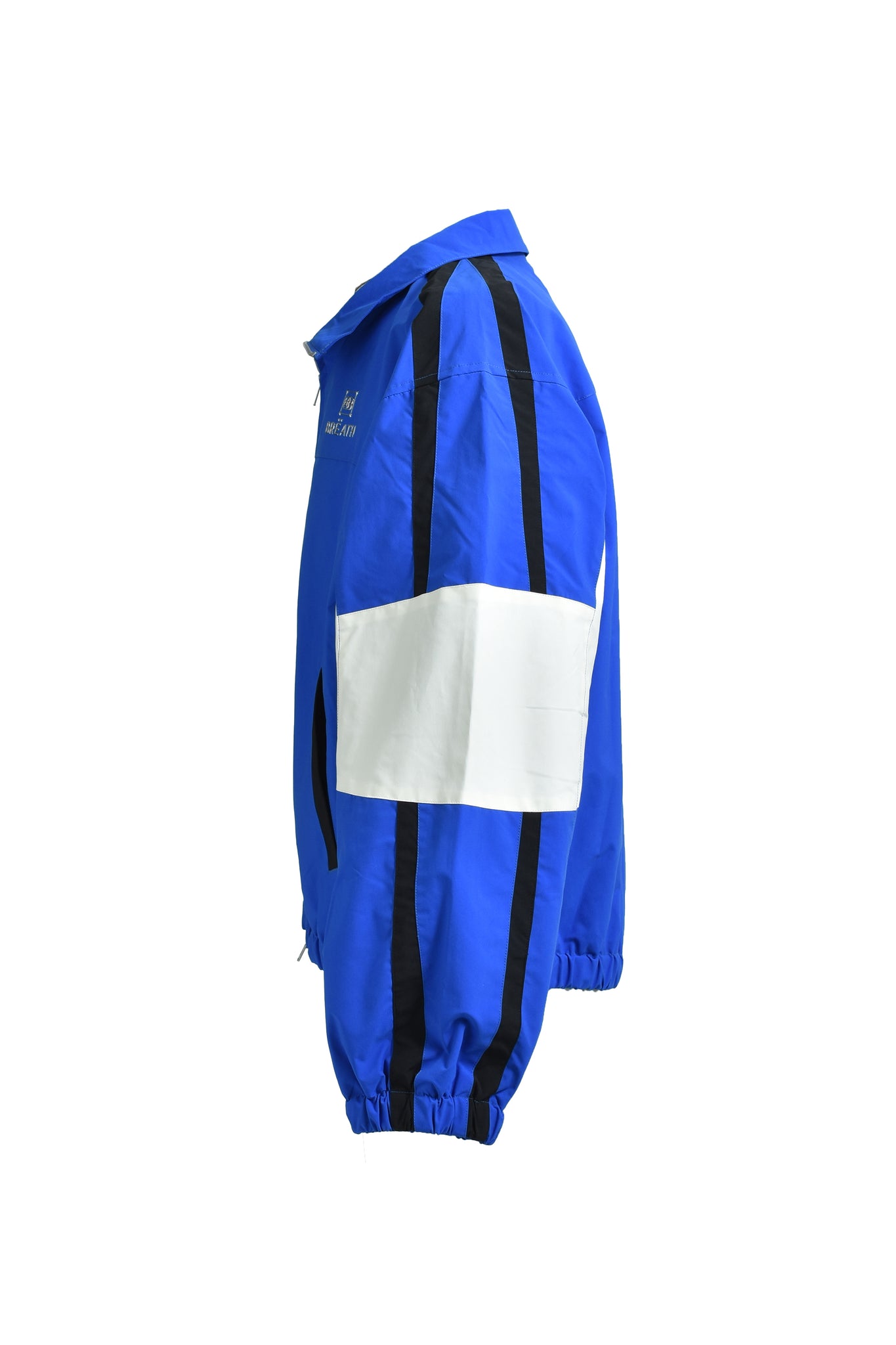 CREST LOGO WARM UP JACKET / BLUE