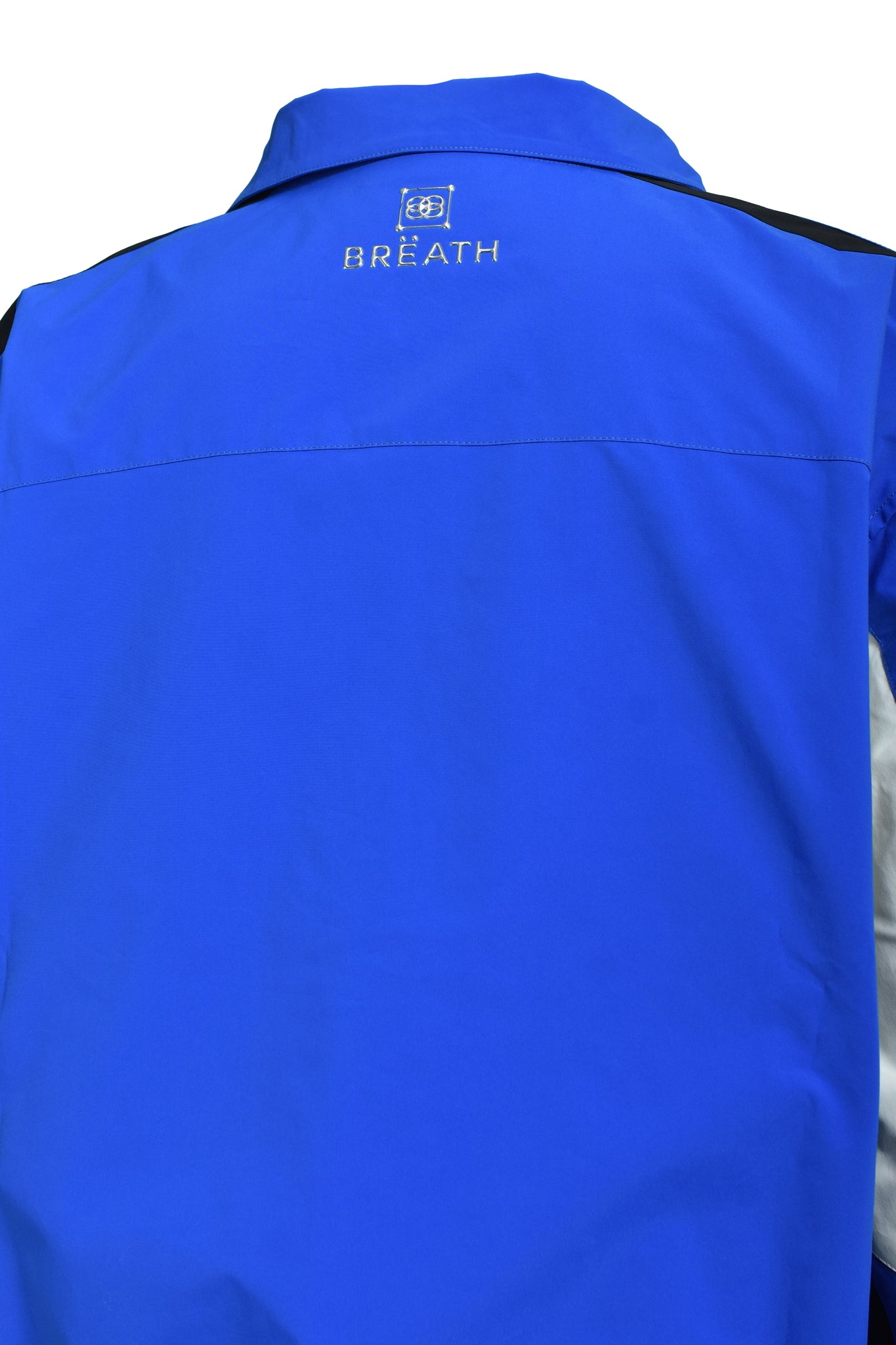 CREST LOGO WARM UP JACKET / BLUE