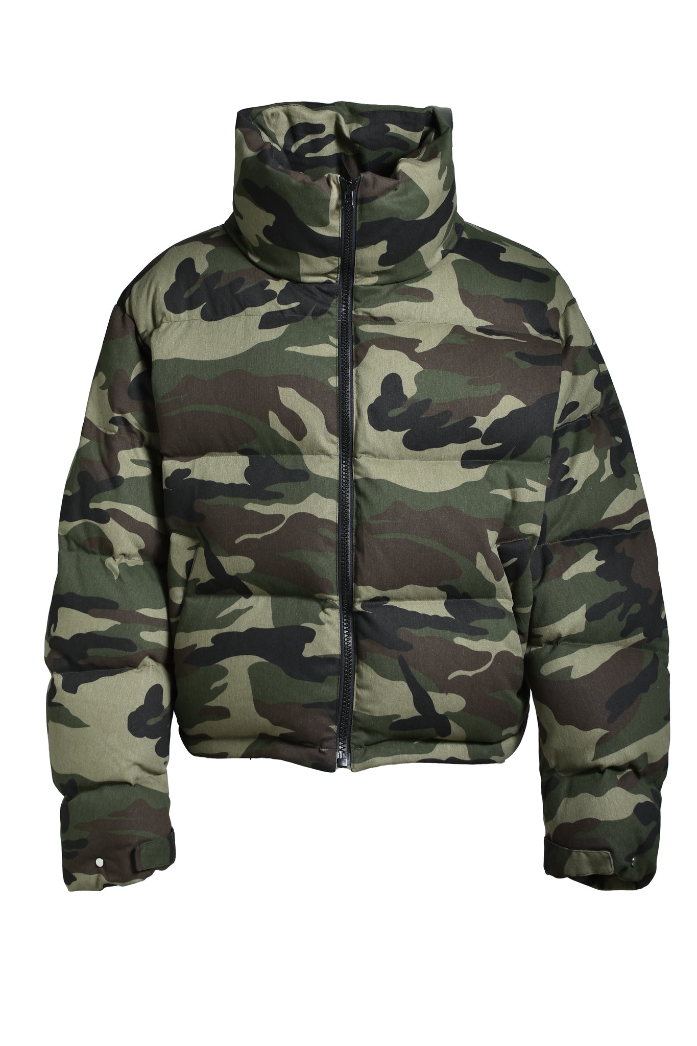 CAMO DOWN JACKET / WOODLAND CAMO