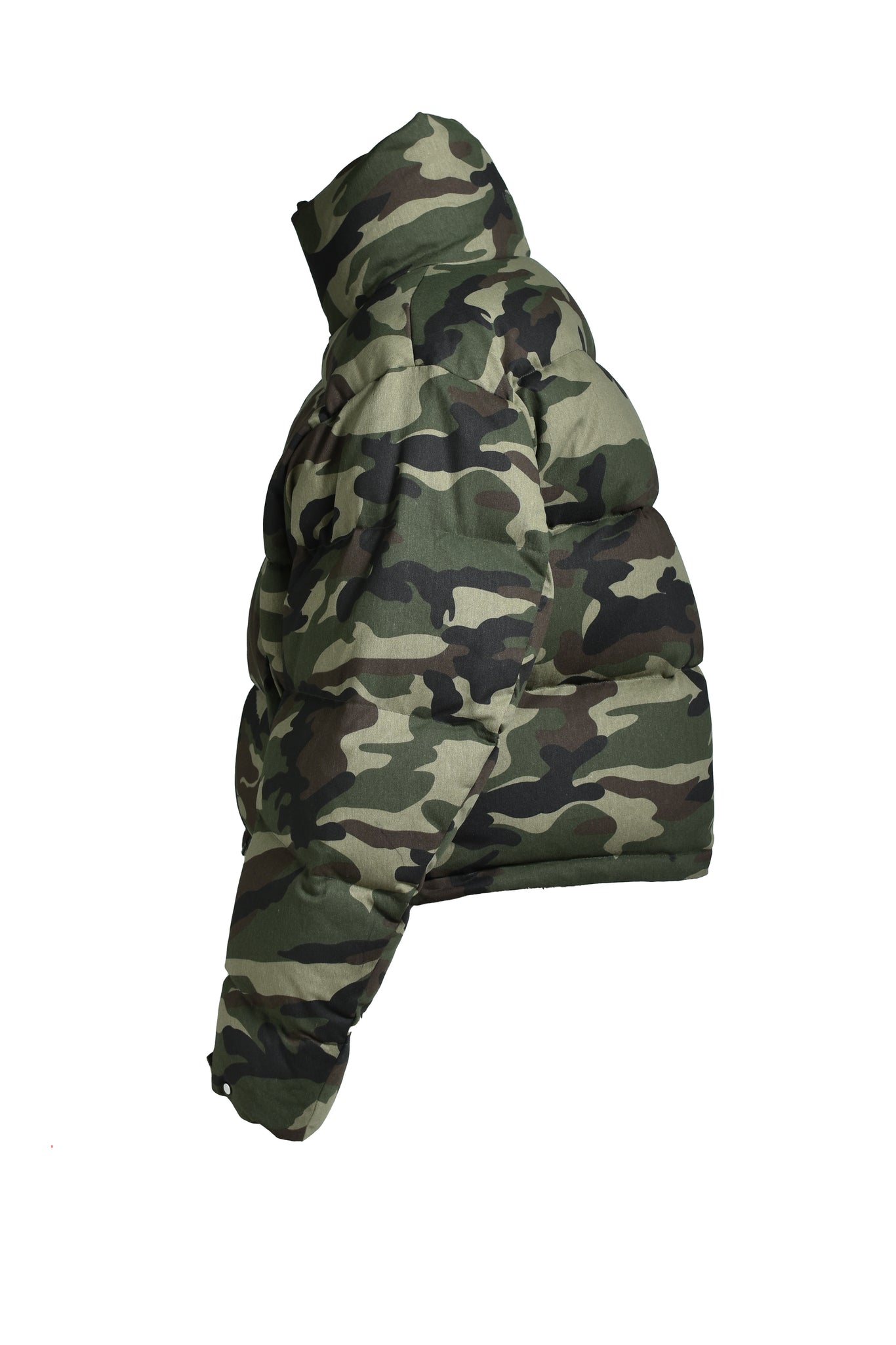 CAMO DOWN JACKET / WOODLAND CAMO