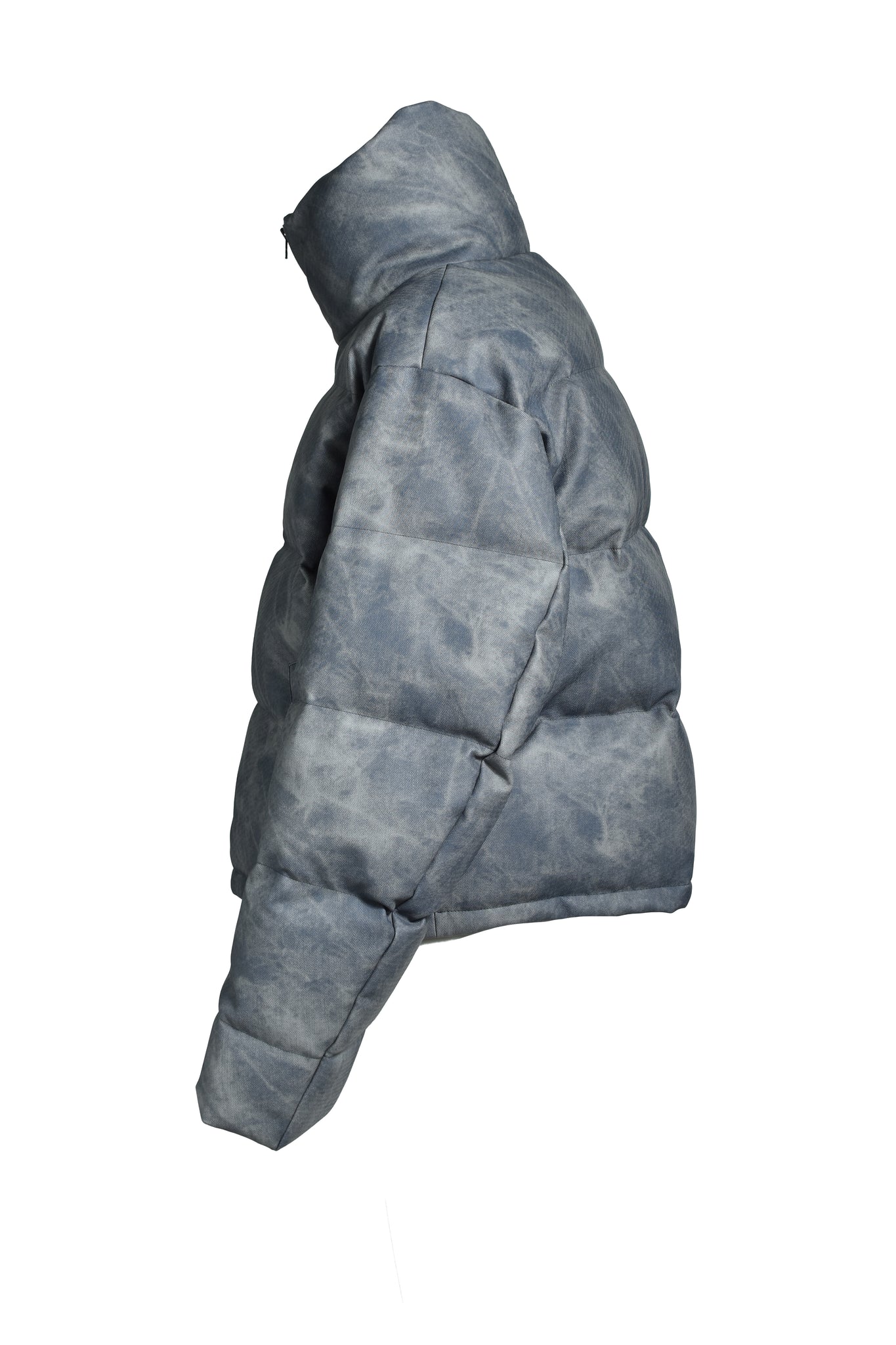 MARBLE DOWN JACKET / BLACK