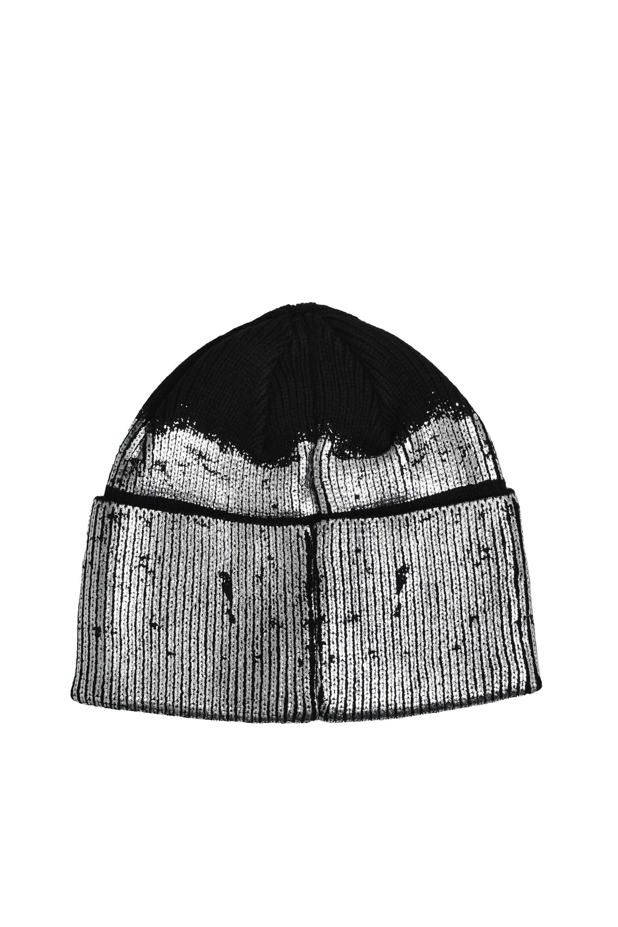 FOIL PRINT KNIT CAP / BLACK – BREATH - サイズ 頭周り(cm) OS 58-62