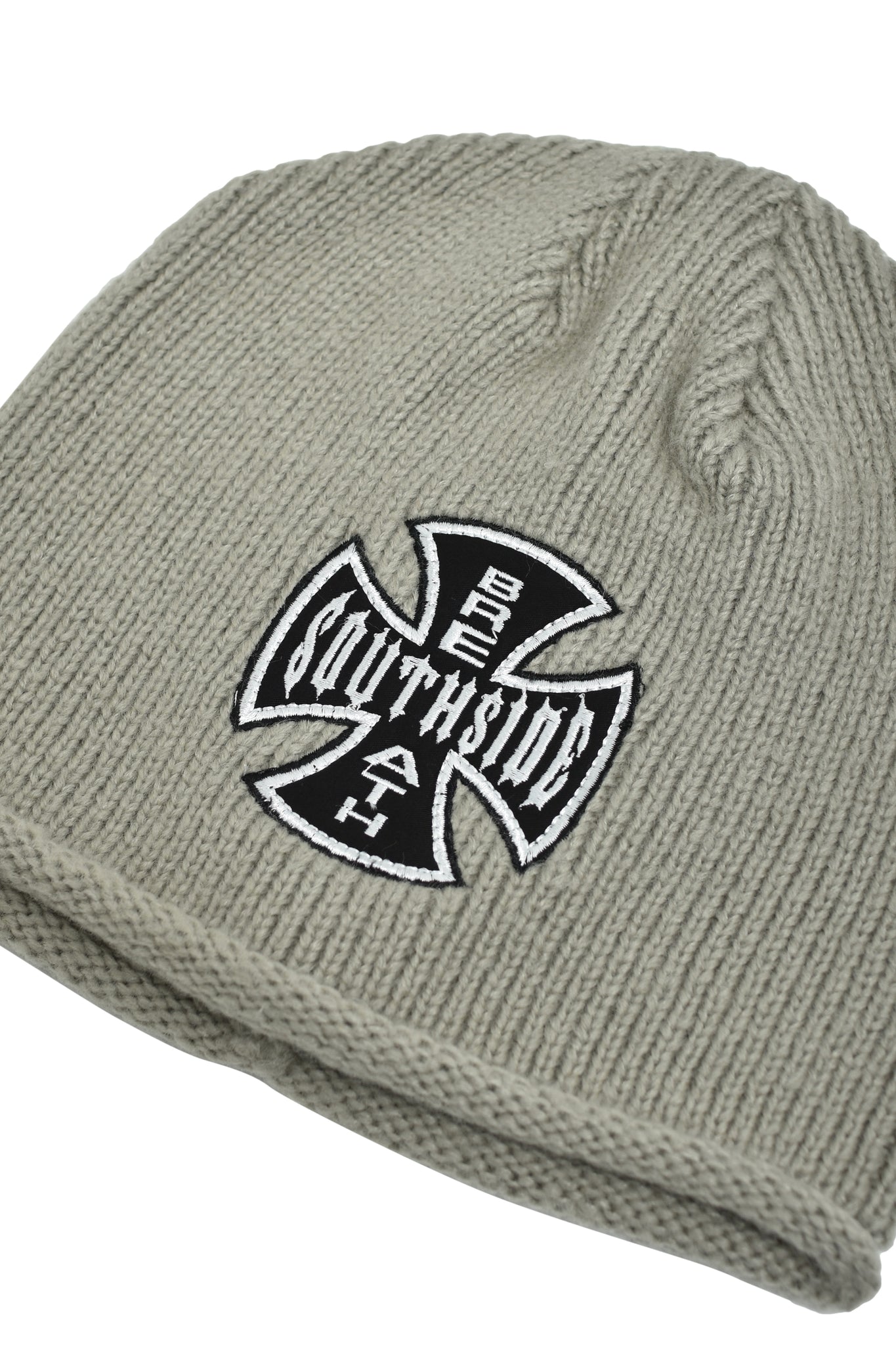SOUTHSIDE CROSS DAMAGE BEANIE / DUST