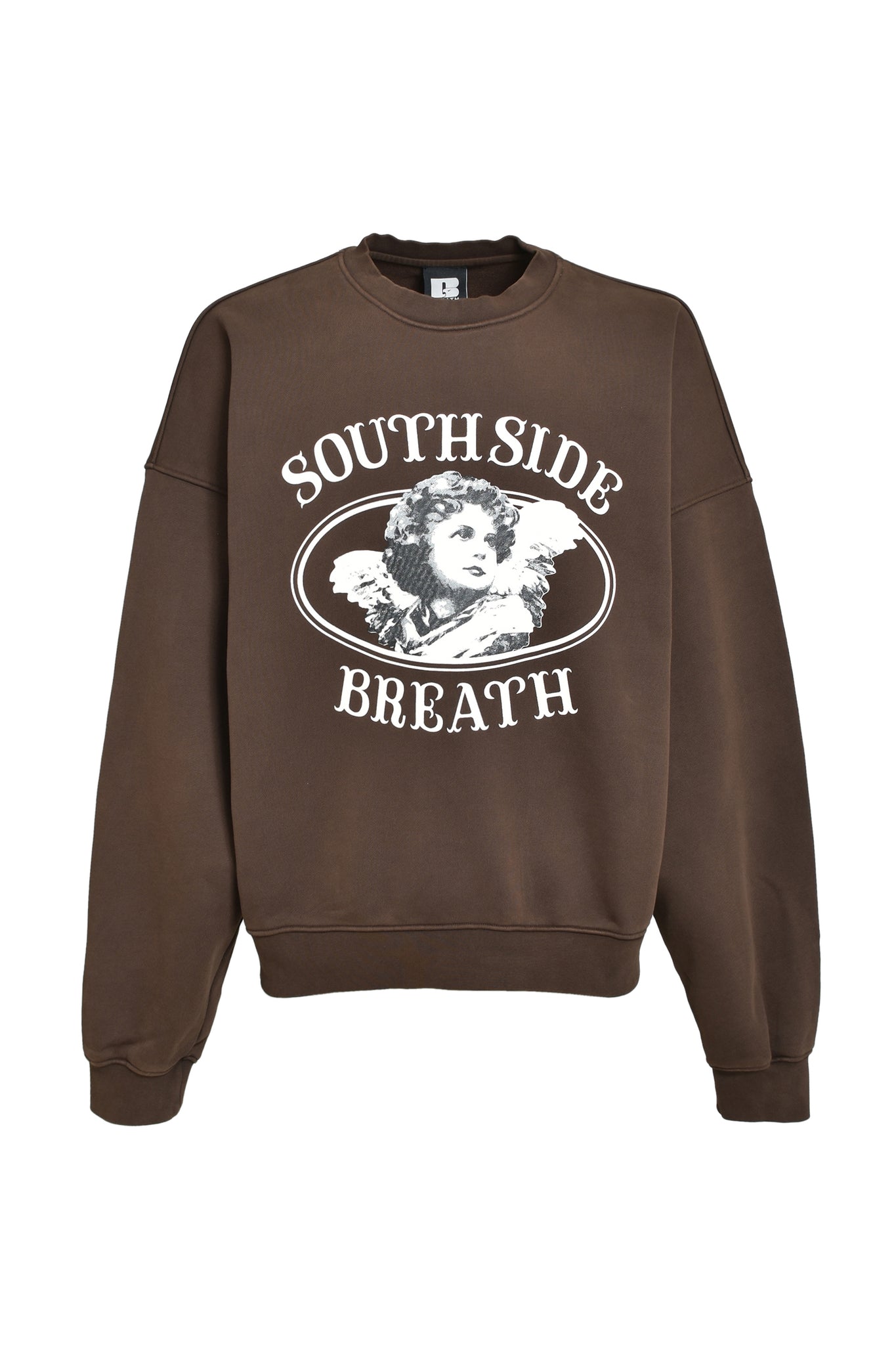 ANGEL LOGO SWEAT / BROWN