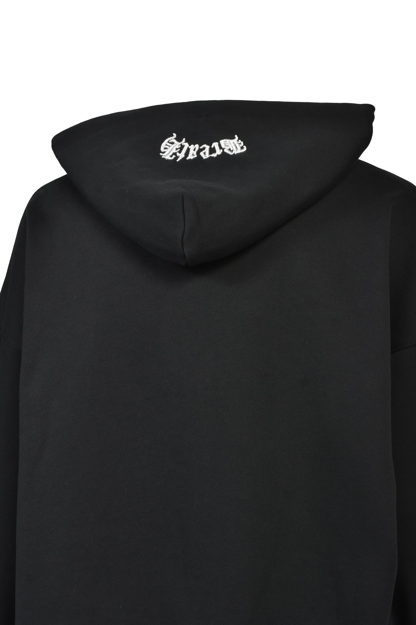 OLD ENGLISH LOGO RHINESTONE HOODIE / BLACK ｜BREATH ブレス - BAD 