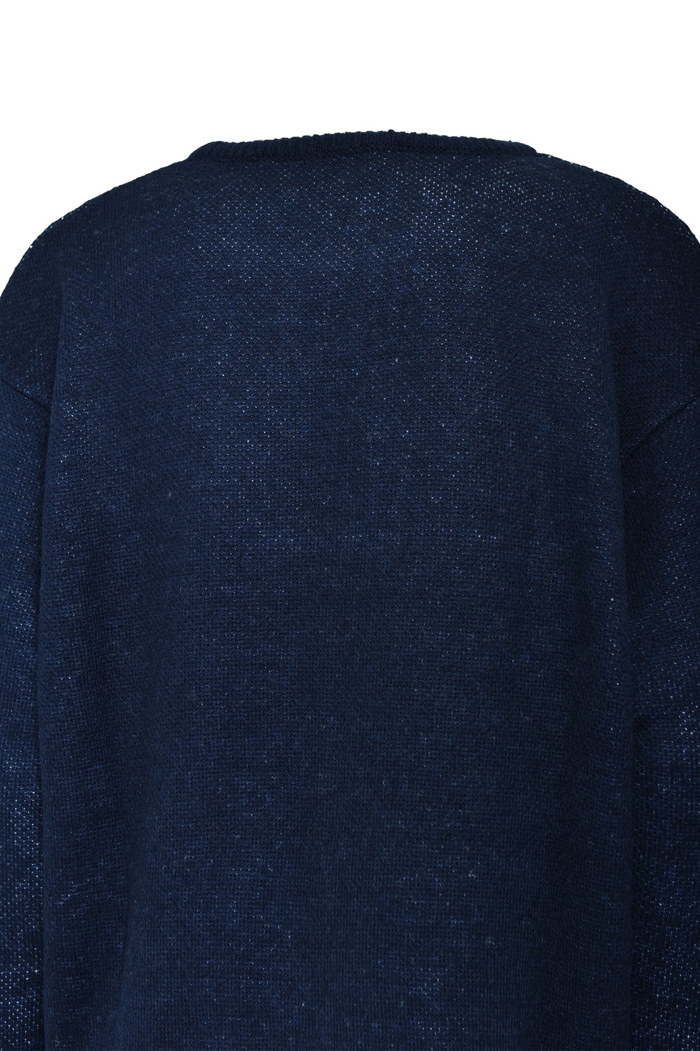ANGEL SCRIPT LOGO MOHAIR KNIT / NAVY
