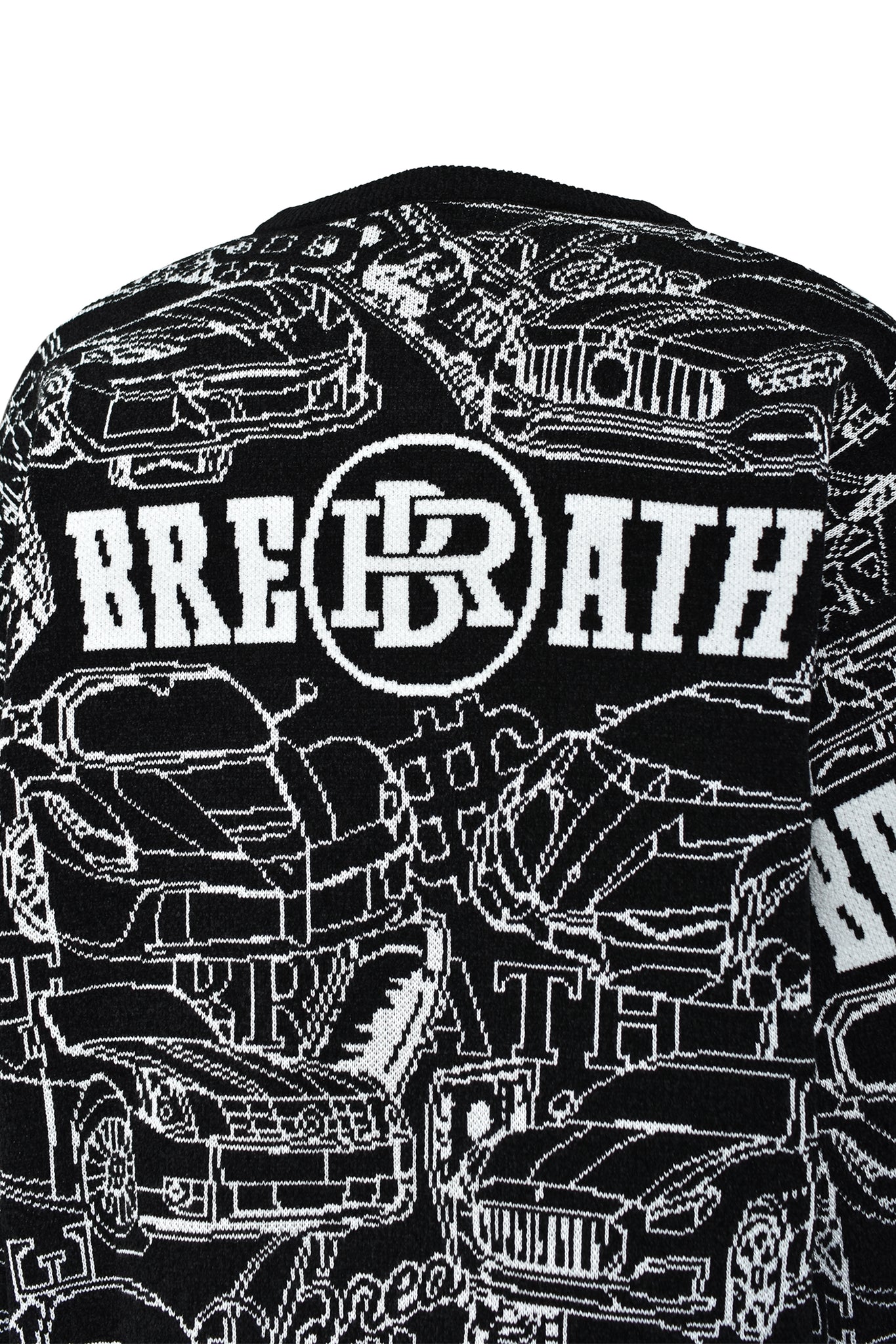 SUPER CAR MALL KNIT / BLACK