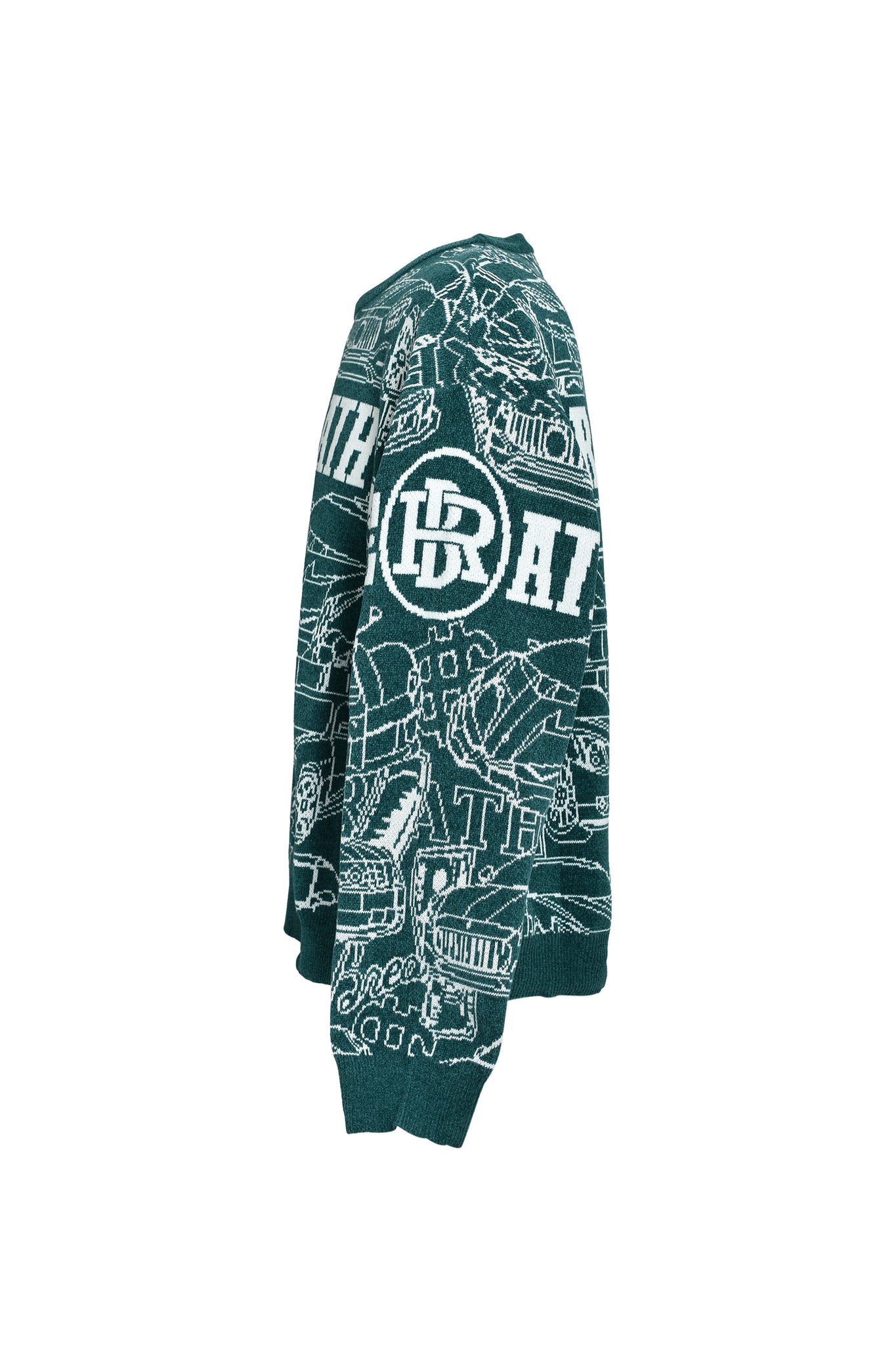 SUPER CAR MALL KNIT / GREEN