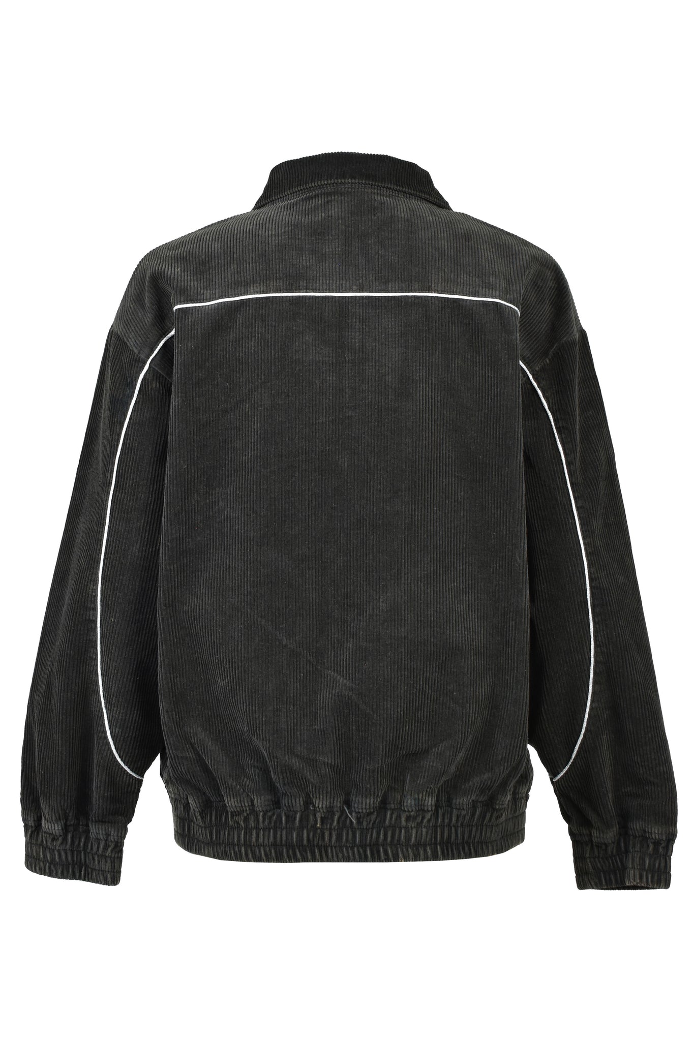 SCRIPT LOGO PIPING CORDUROY TRACK JACKET / BLACK ｜BREATH ブレス