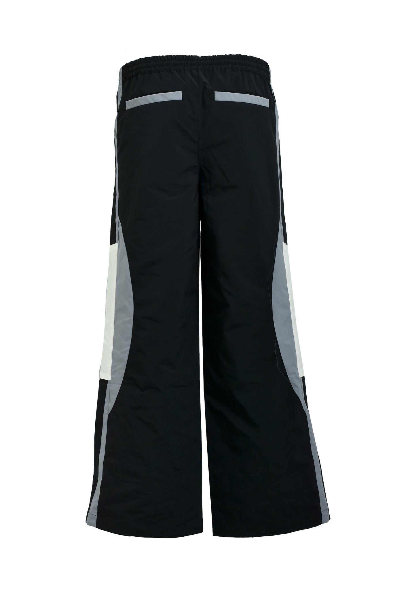 CREST LOGO WARM UP PANTS / BLACK