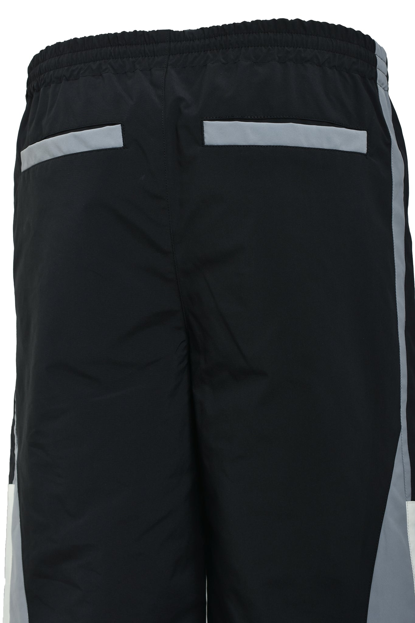 CREST LOGO WARM UP PANTS / BLACK