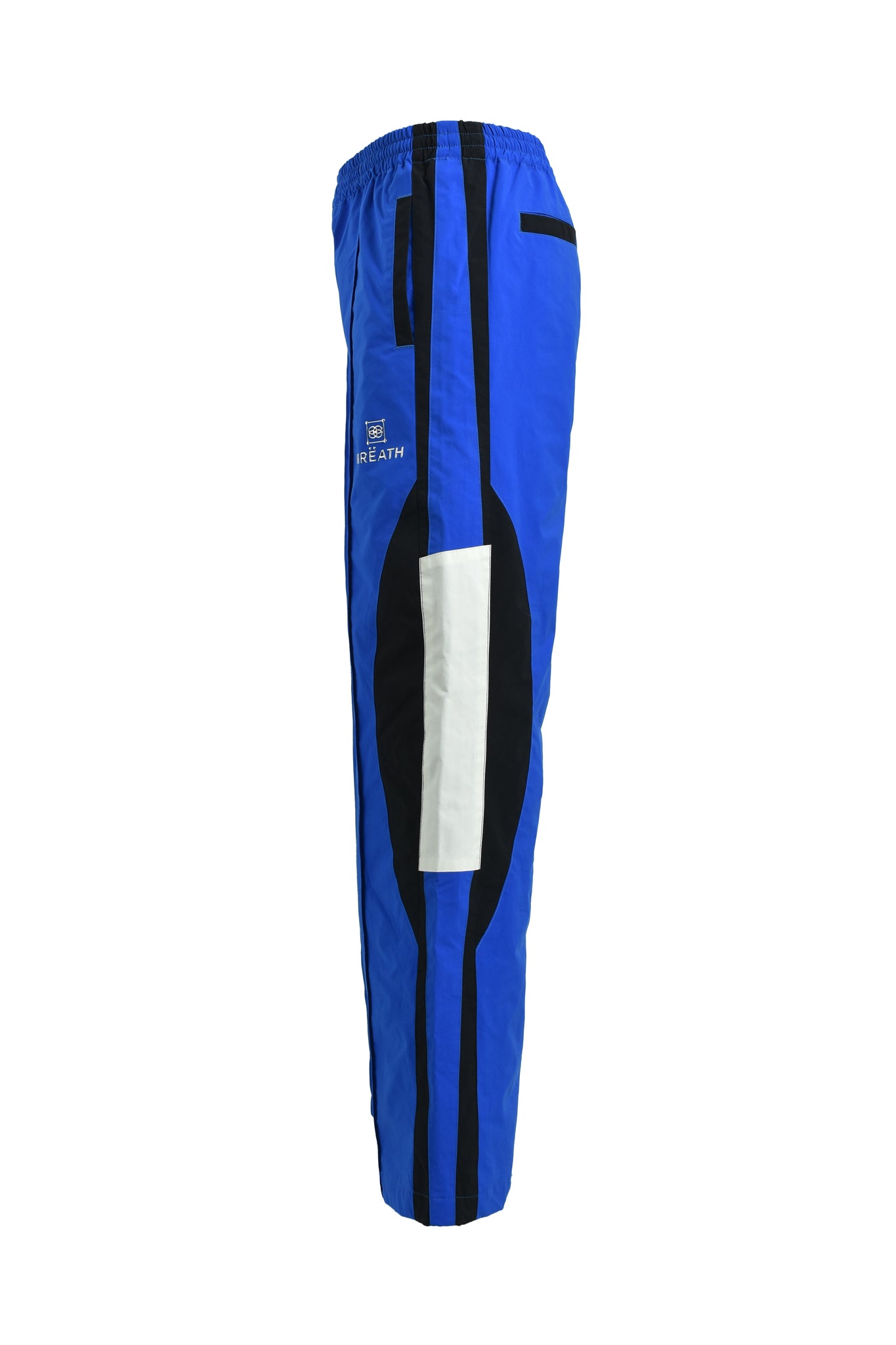 CREST LOGO WARM UP PANTS / BLUE