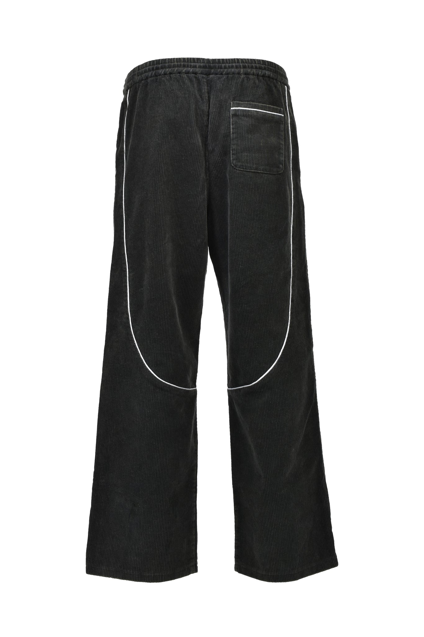 SCRIPT LOGO PIPING CORDUROY TRACK PANTS / BLACK ｜BREATH ブレス