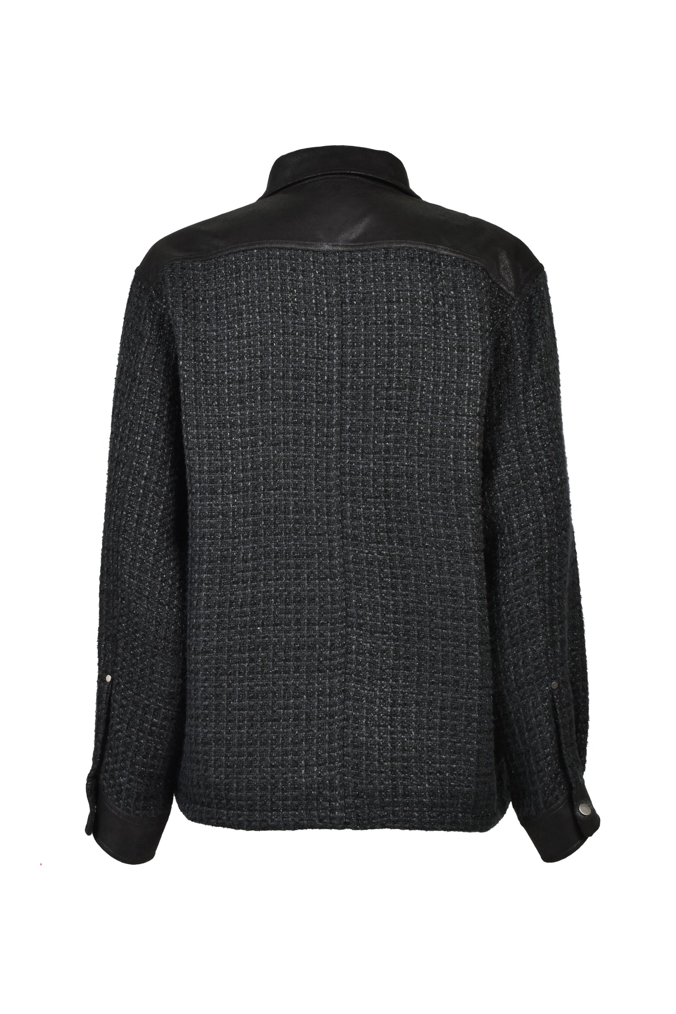 NEW RICH TWEED CHECK SHIRT / BLACK ｜BREATH ブレス - BAD HOP