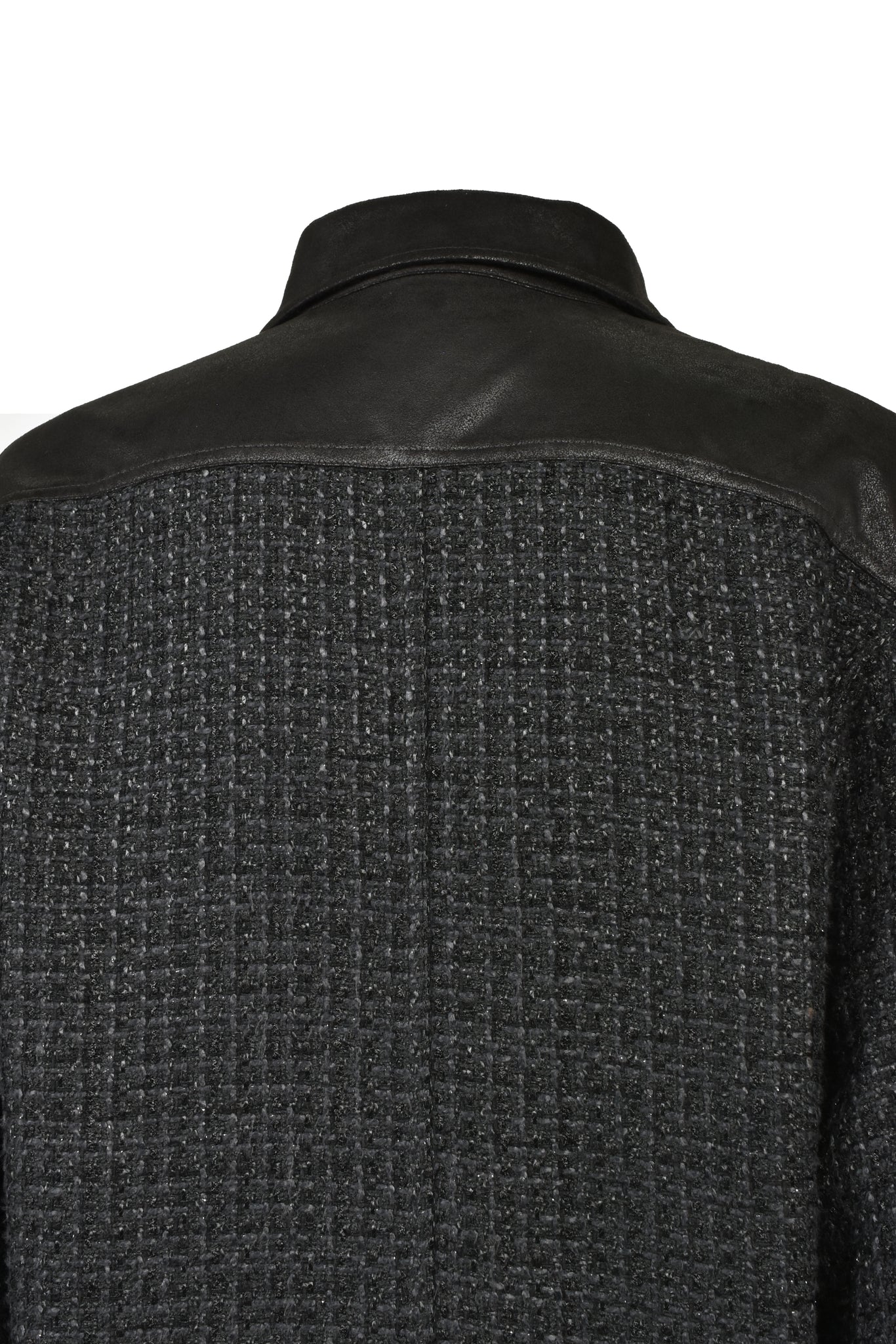 トップス NEW RICH TWEED CHECK SHIRT / BLACK NEW RICH TWEED CHECK SHIRT / BLACK ｜BREATH ブレス - BAD HOP