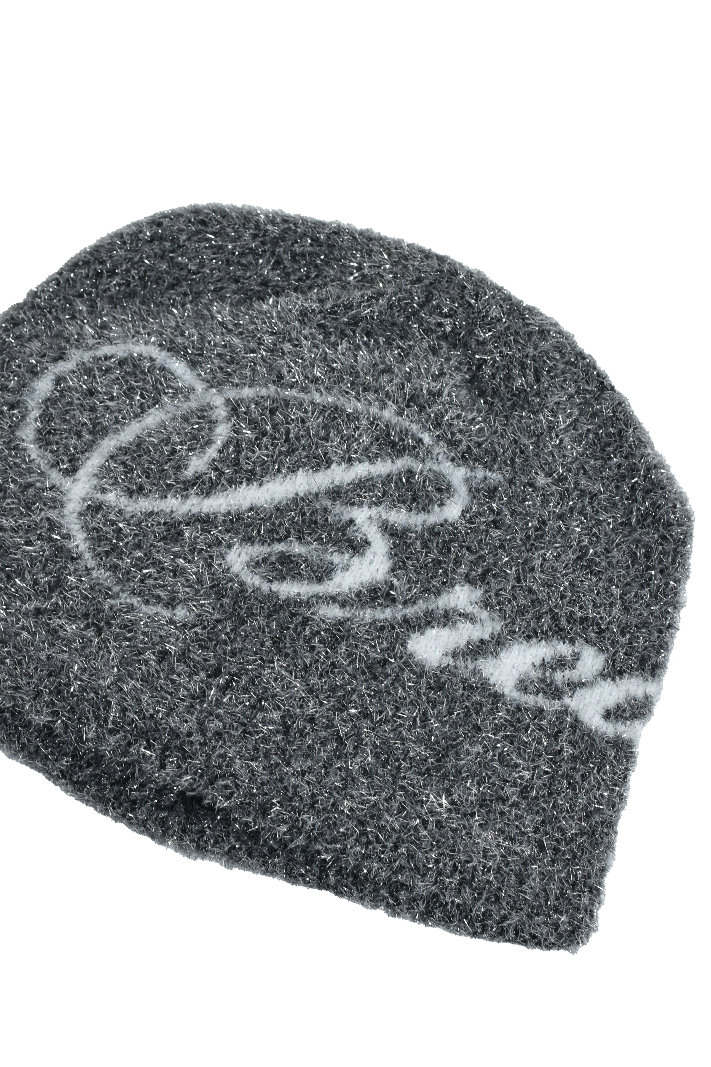 【BREATH】 GLITTER MOHAIR SKULL CAP GLITTER MOHAIR SKULL CAP / SILVER – BREATH - FREE SIZEこちら