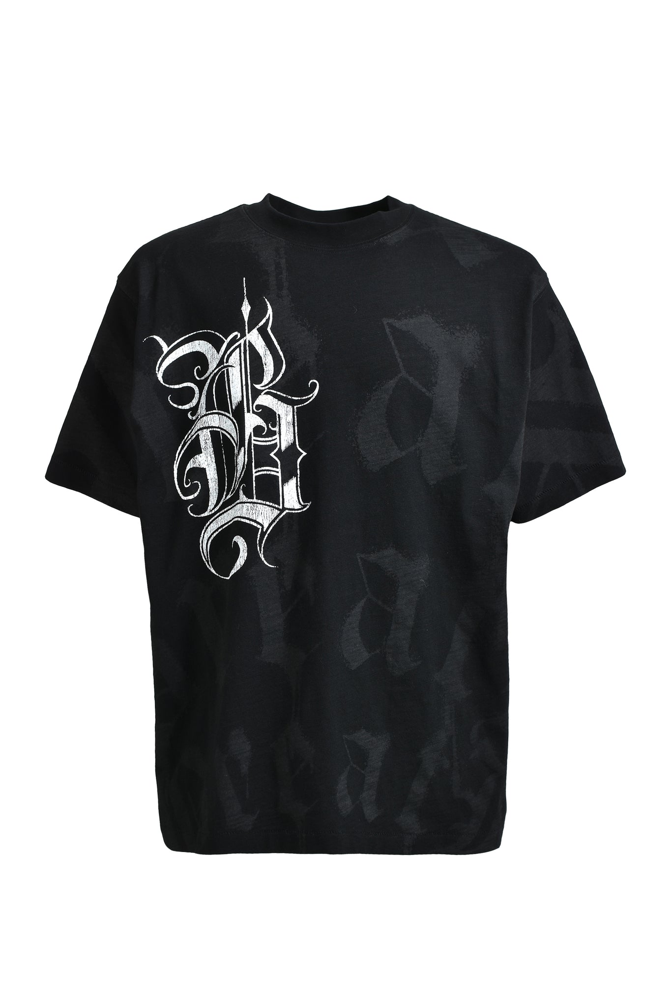 SUICIDE BLACK LETTERD LOGO TEE / BLACK