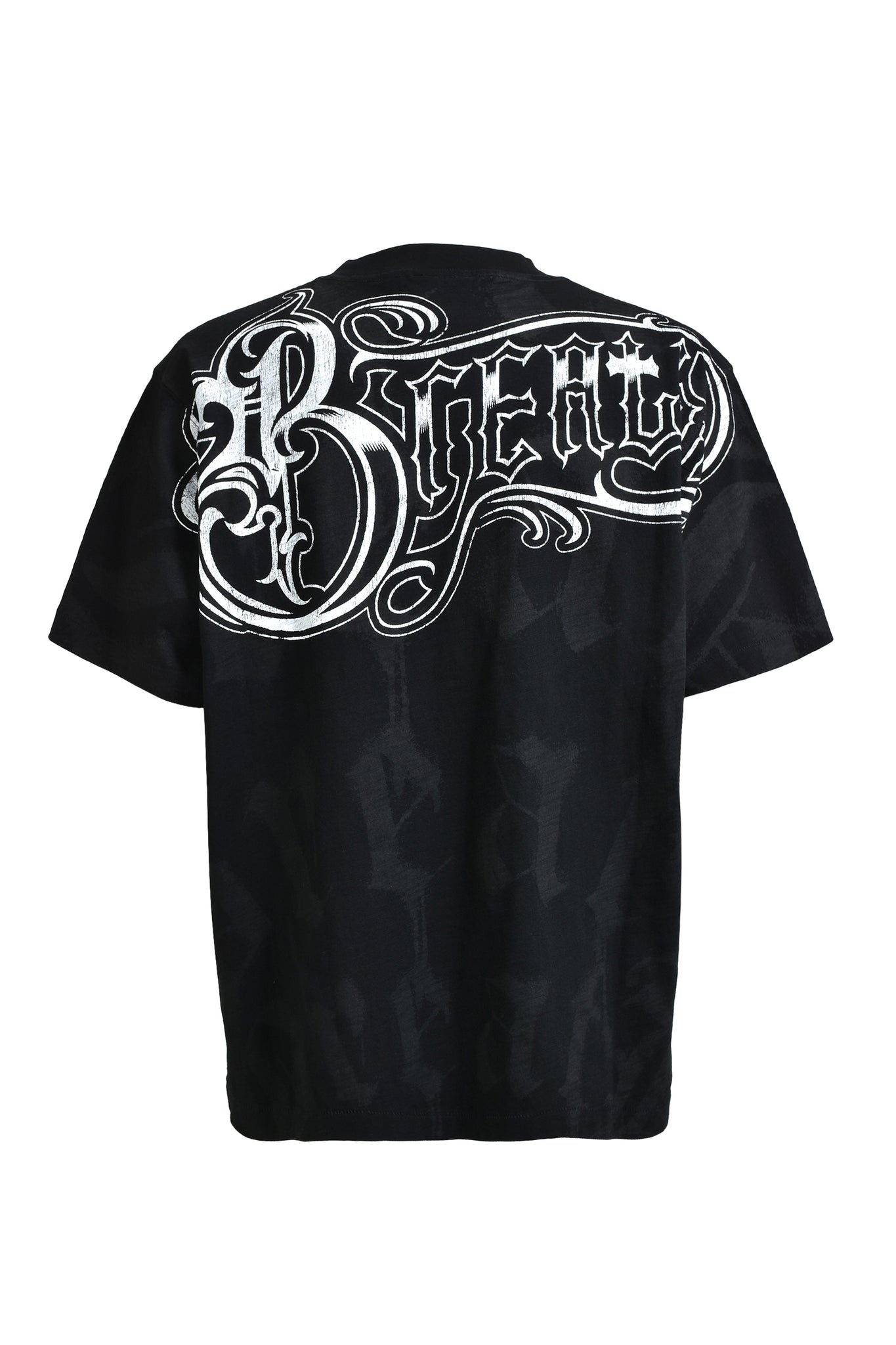 SUICIDE BLACK LETTERD LOGO TEE / BLACK